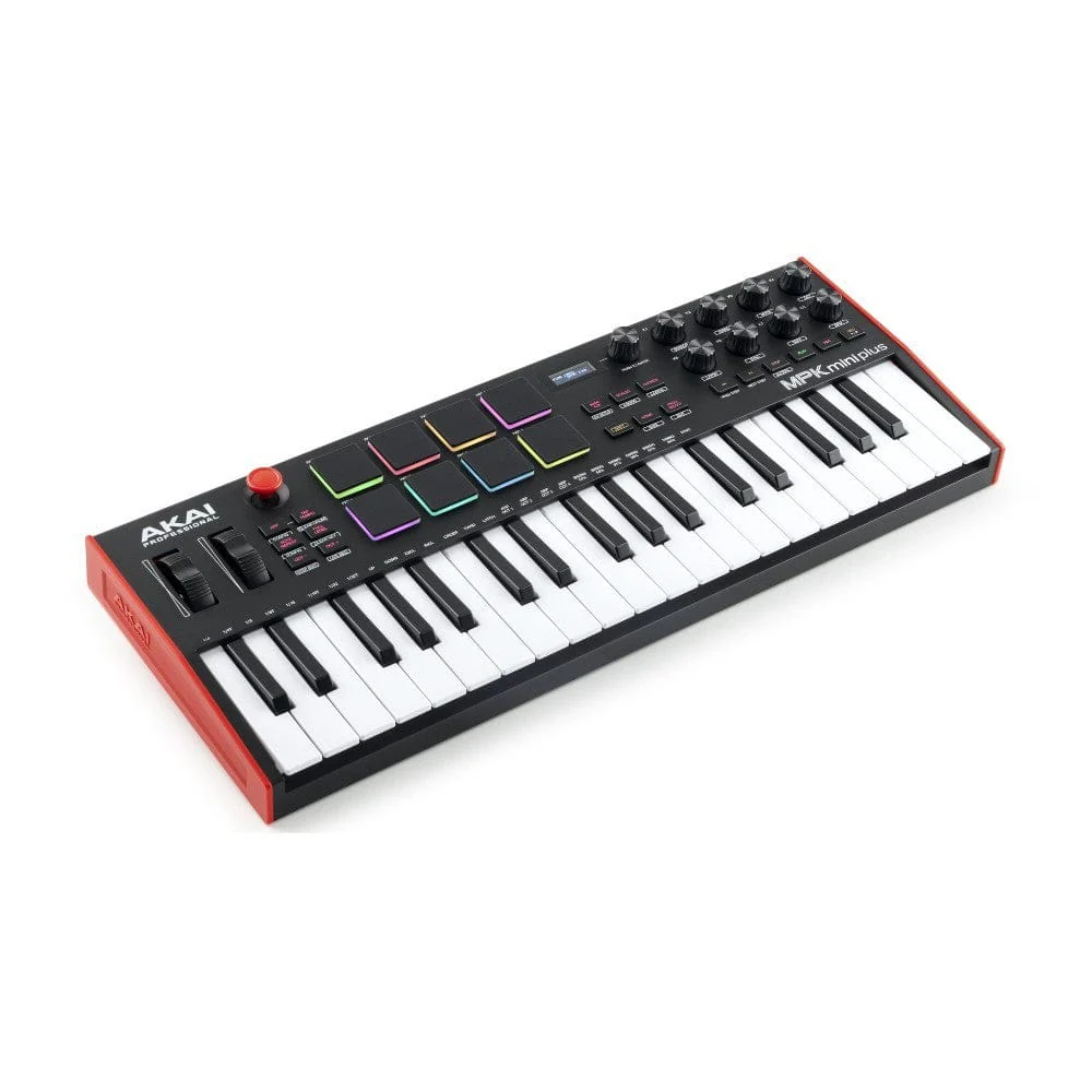 Akai MPK Mini Plus 37-Key Compact Midi Keyboard Controller with MPC Beats Software Pack - Image 3