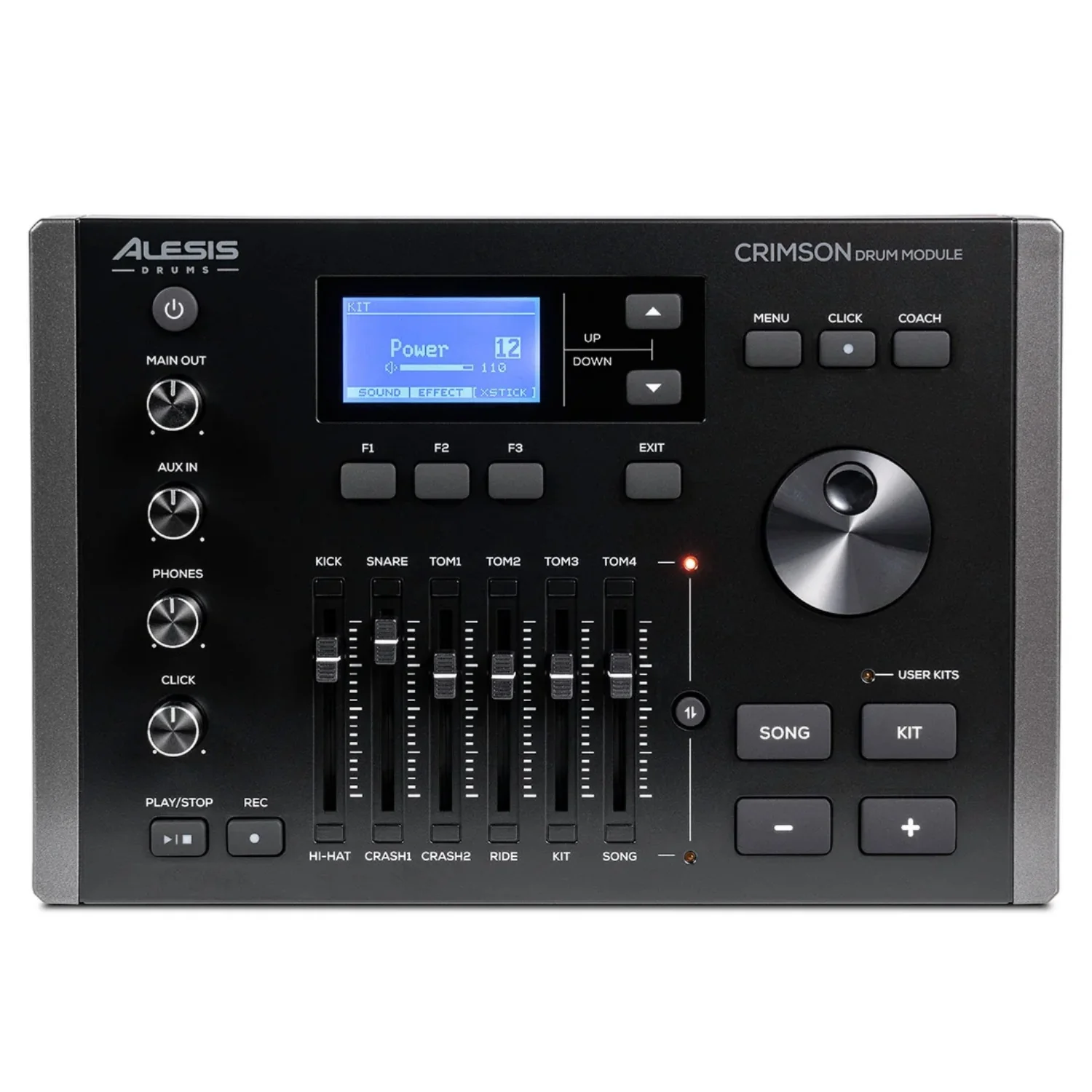 Alesis Crimson III Mesh Kit 9-Piece Electronic Drum Kit with Mesh Heads - Image 4