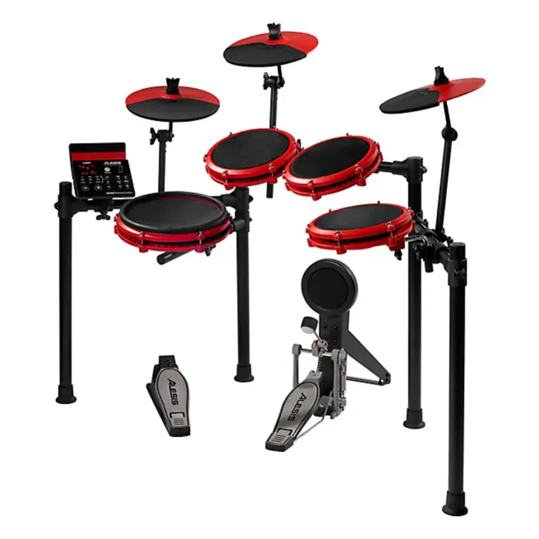 Alesis Nitro Max Kit Eight Piece Electronic Drum Kit with Mesh Heads and Bluetooth - Image 19