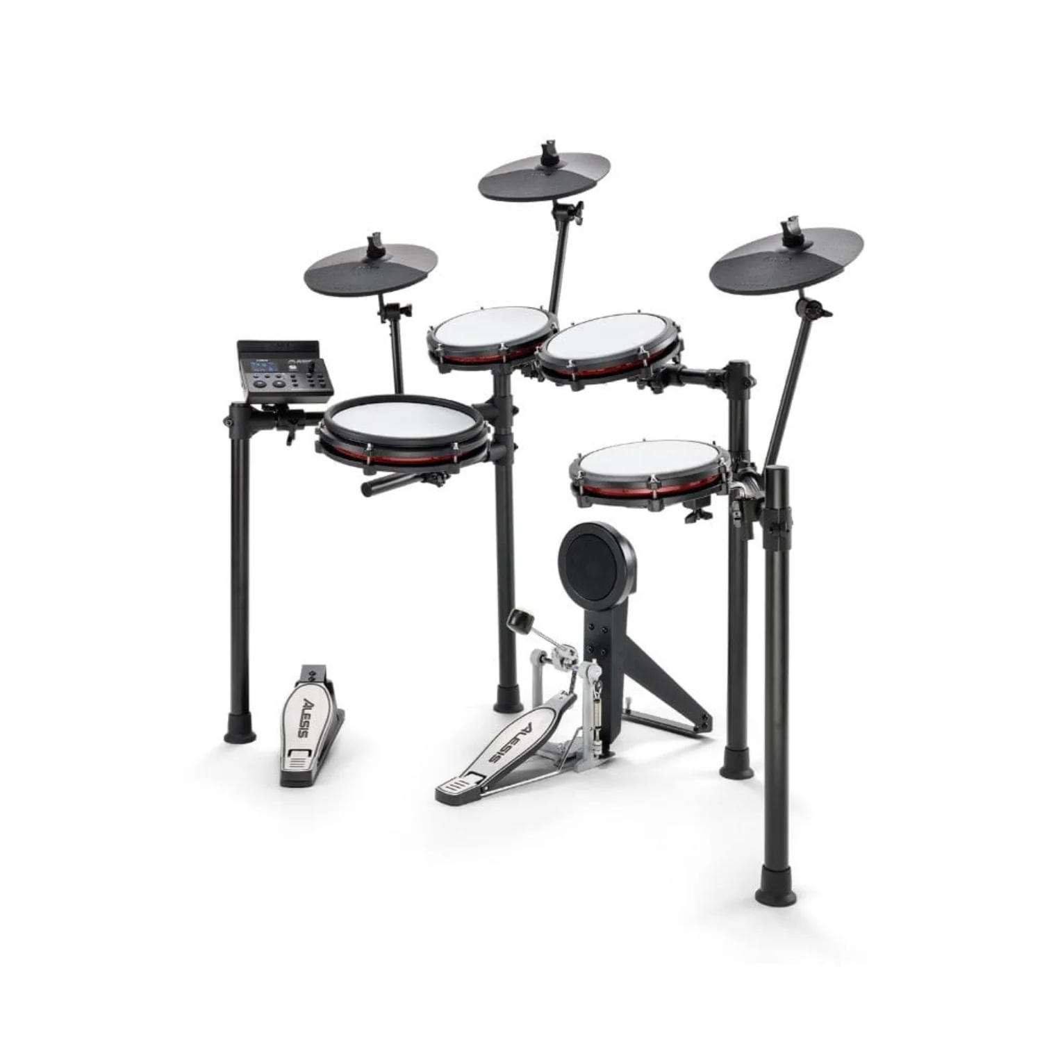 Alesis Nitro Max Kit Eight Piece Electronic Drum Kit with Mesh Heads and Bluetooth - Image 3