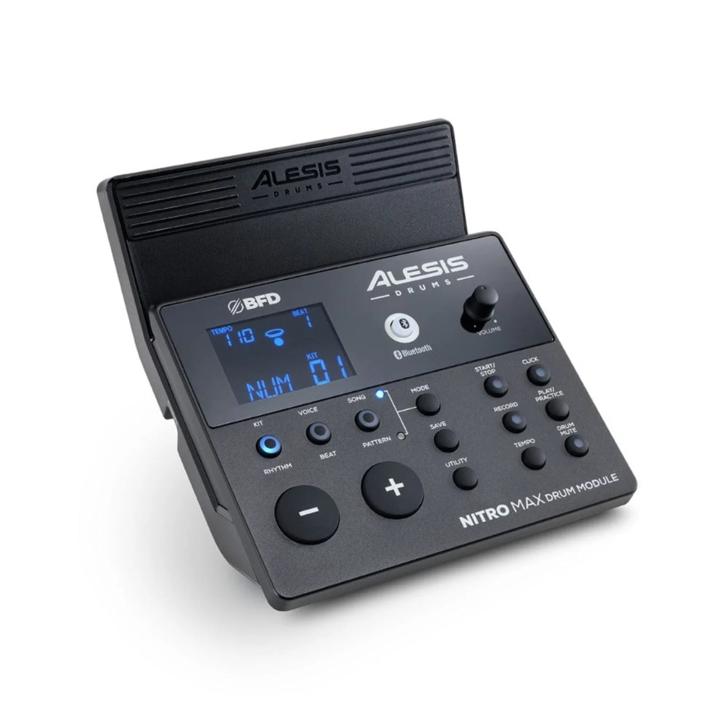 Alesis Nitro Max Kit Eight Piece Electronic Drum Kit with Mesh Heads and Bluetooth - Image 8