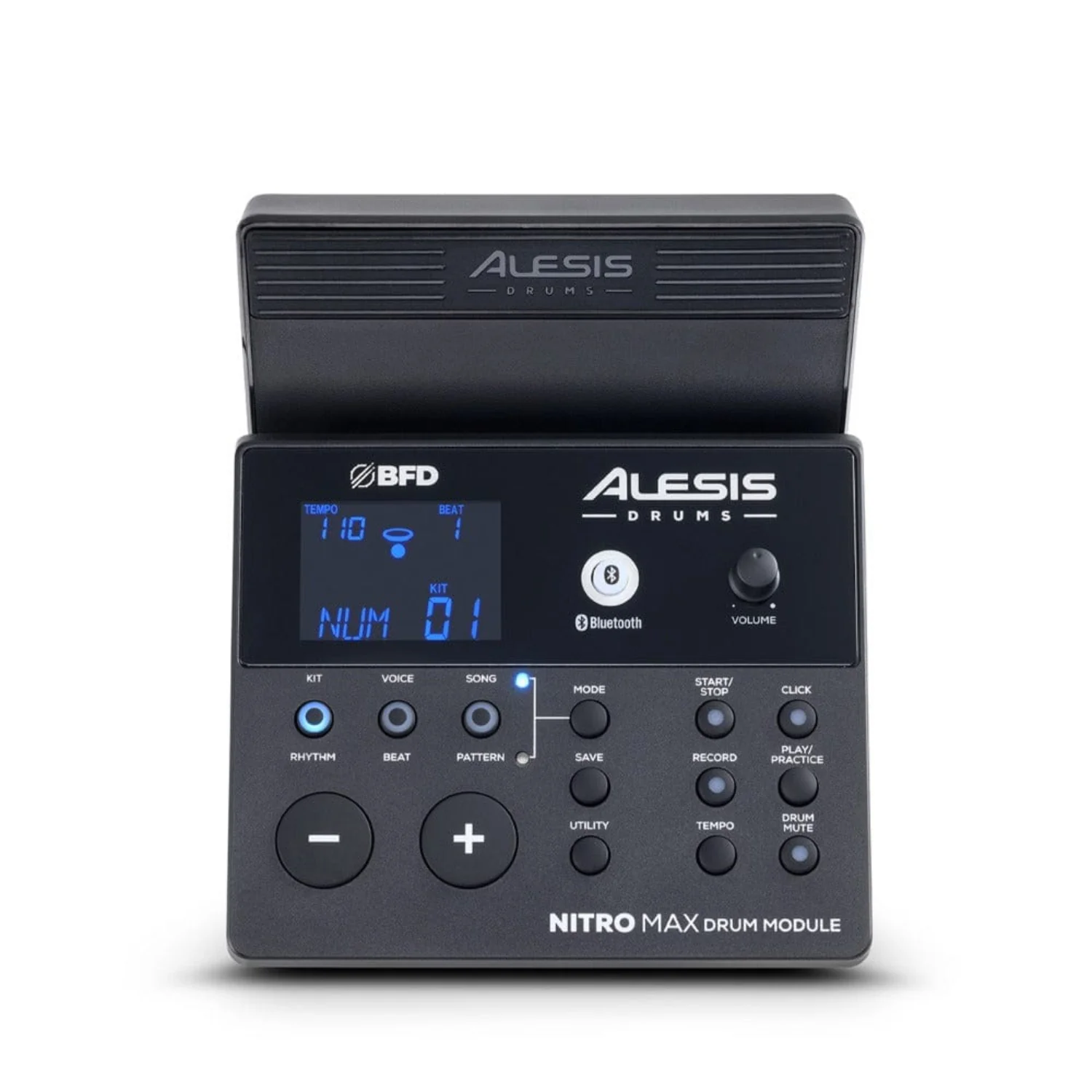 Alesis Nitro Max Kit Eight Piece Electronic Drum Kit with Mesh Heads and Bluetooth - Image 9