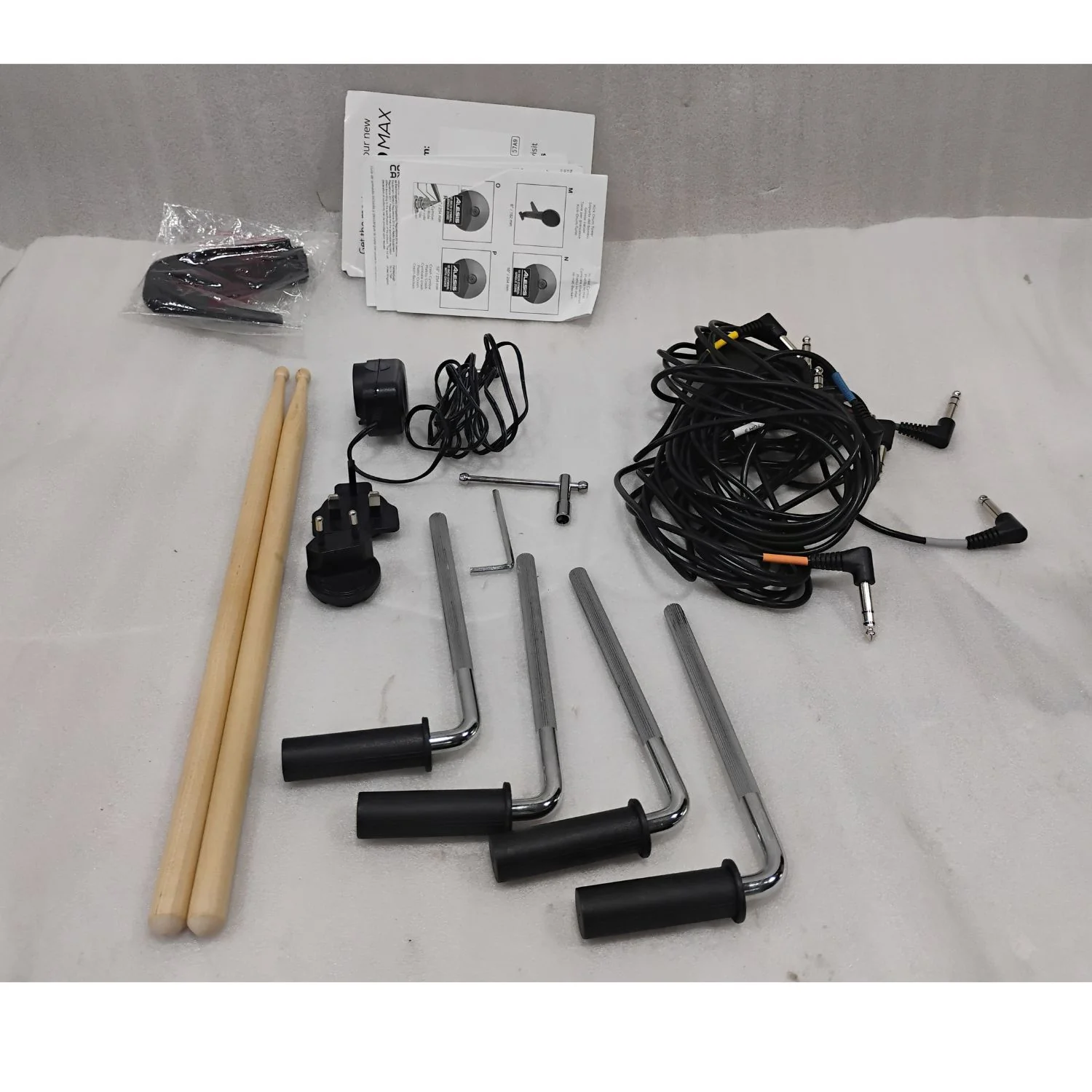 Alesis Nitro Max Kit Eight Piece Electronic Drum Kit with Mesh Heads and Bluetooth - Open Box - Image 100