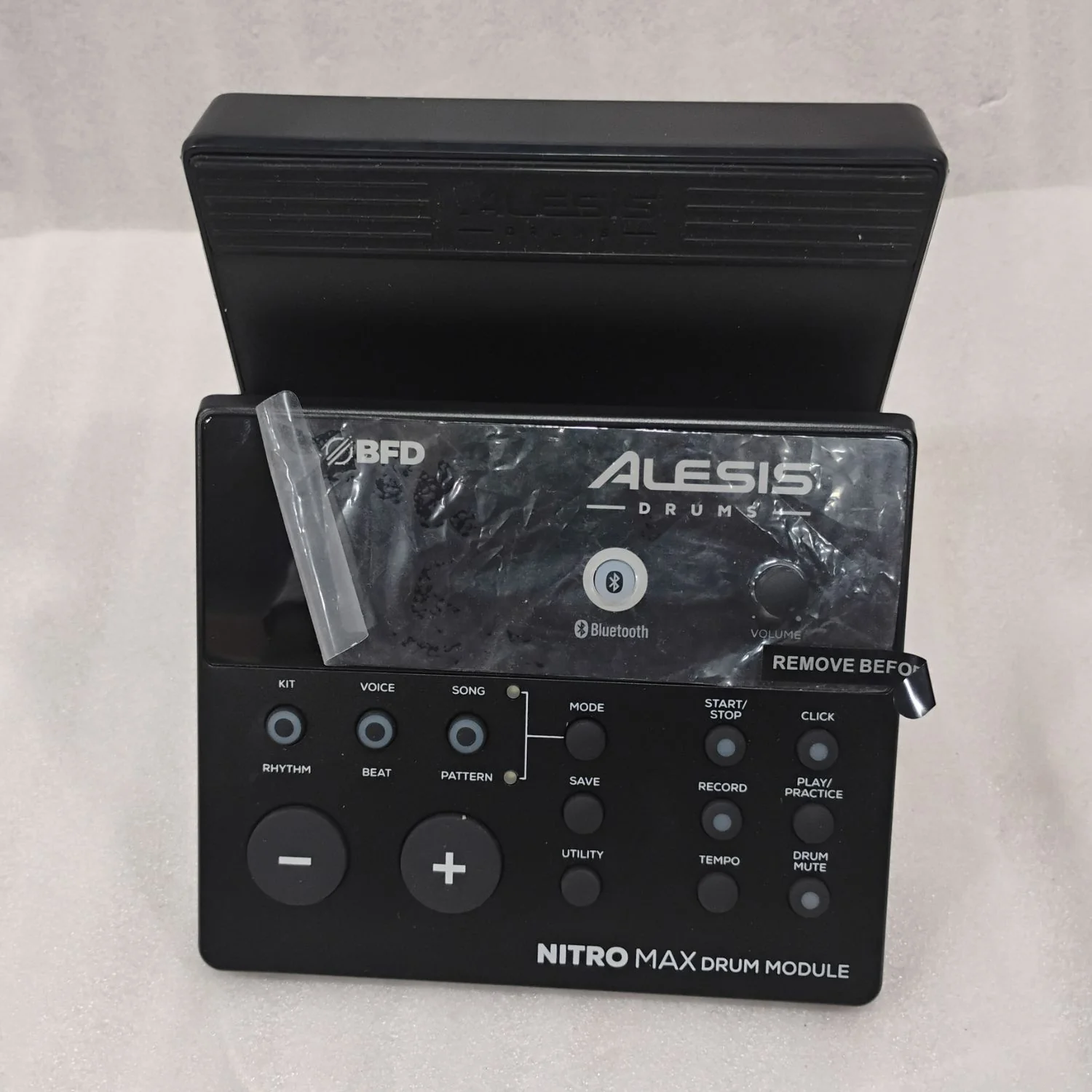 Alesis Nitro Max Kit Eight Piece Electronic Drum Kit with Mesh Heads and Bluetooth - Open Box - Image 114