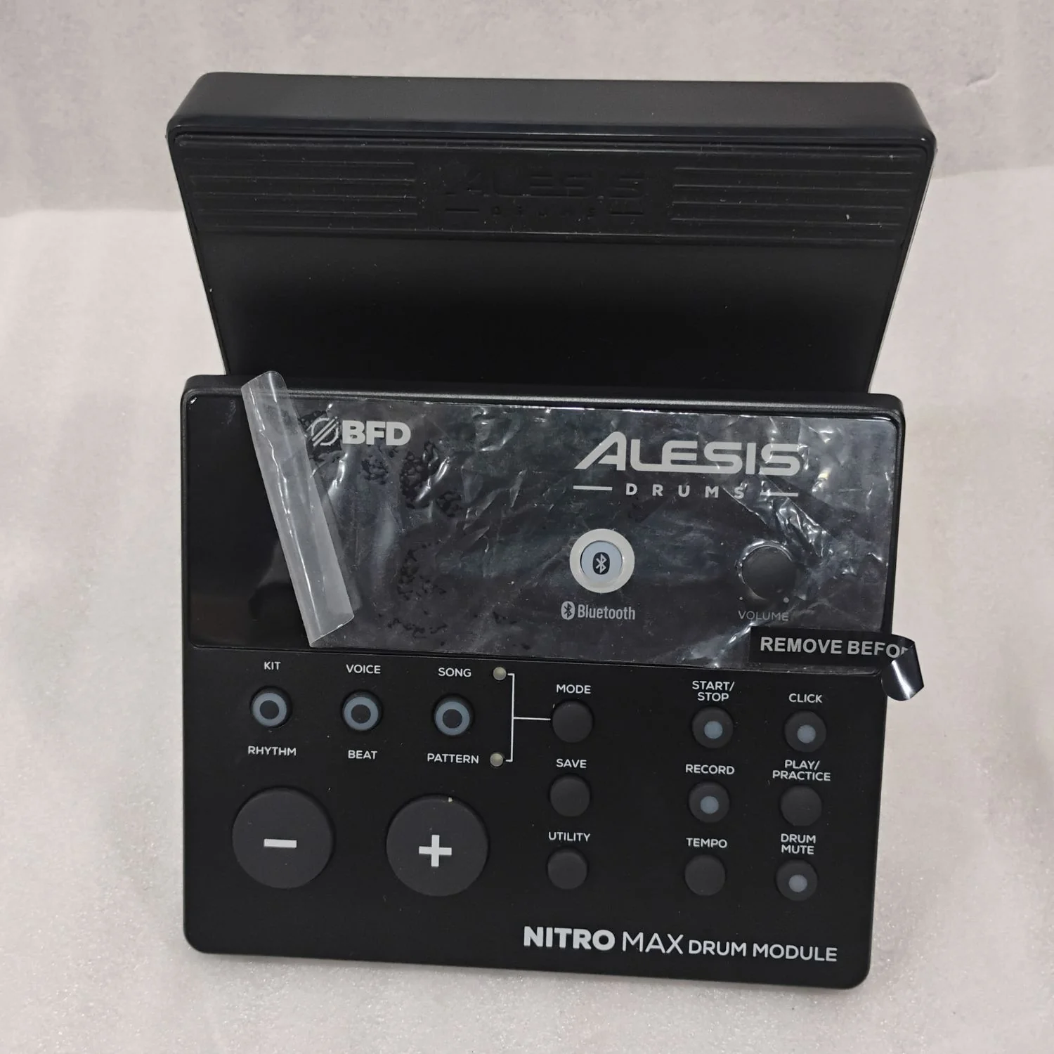 Alesis Nitro Max Kit Eight Piece Electronic Drum Kit with Mesh Heads and Bluetooth - Open Box - Image 126