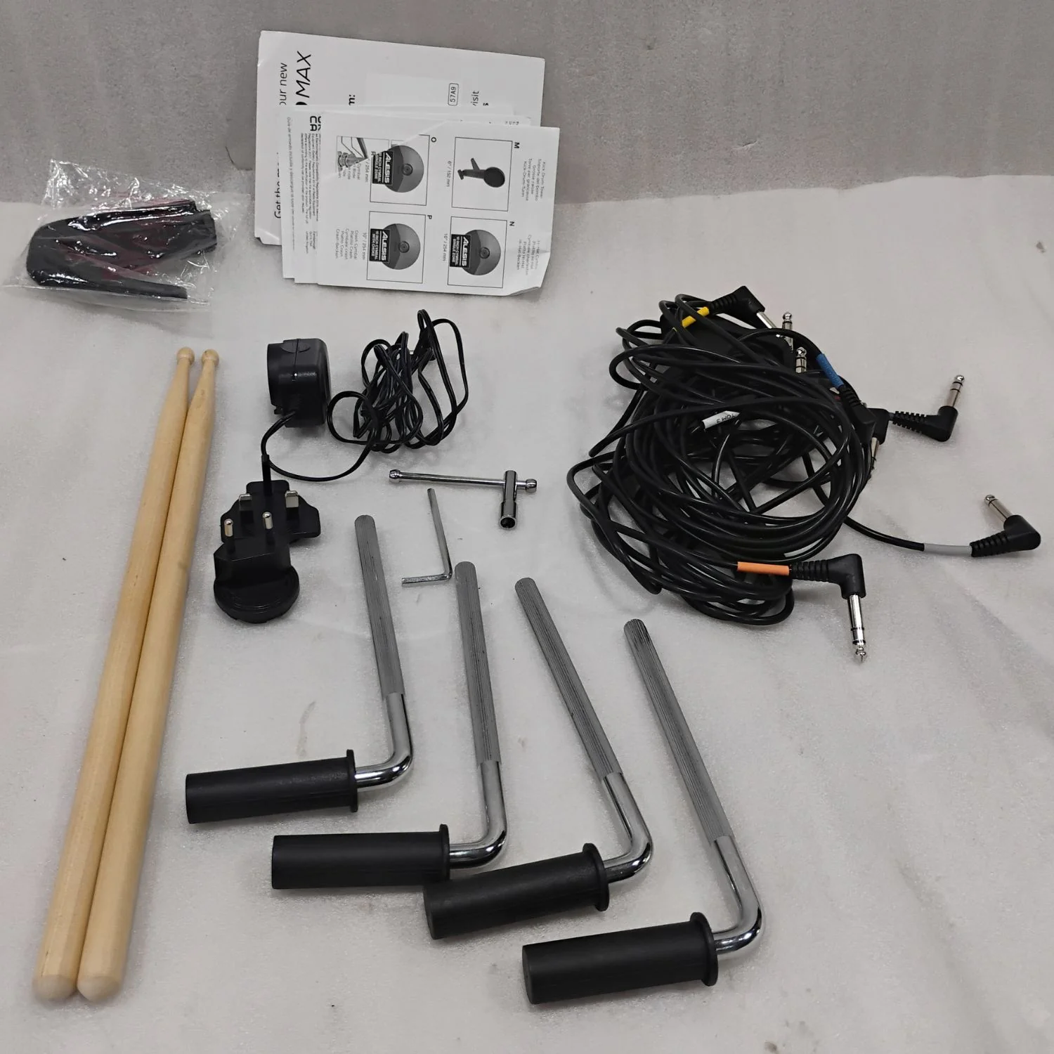 Alesis Nitro Max Kit Eight Piece Electronic Drum Kit with Mesh Heads and Bluetooth - Open Box - Image 21