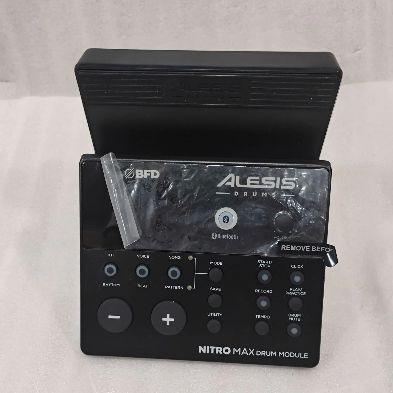 Alesis Nitro Max Kit Eight Piece Electronic Drum Kit with Mesh Heads and Bluetooth - Open Box - Image 34