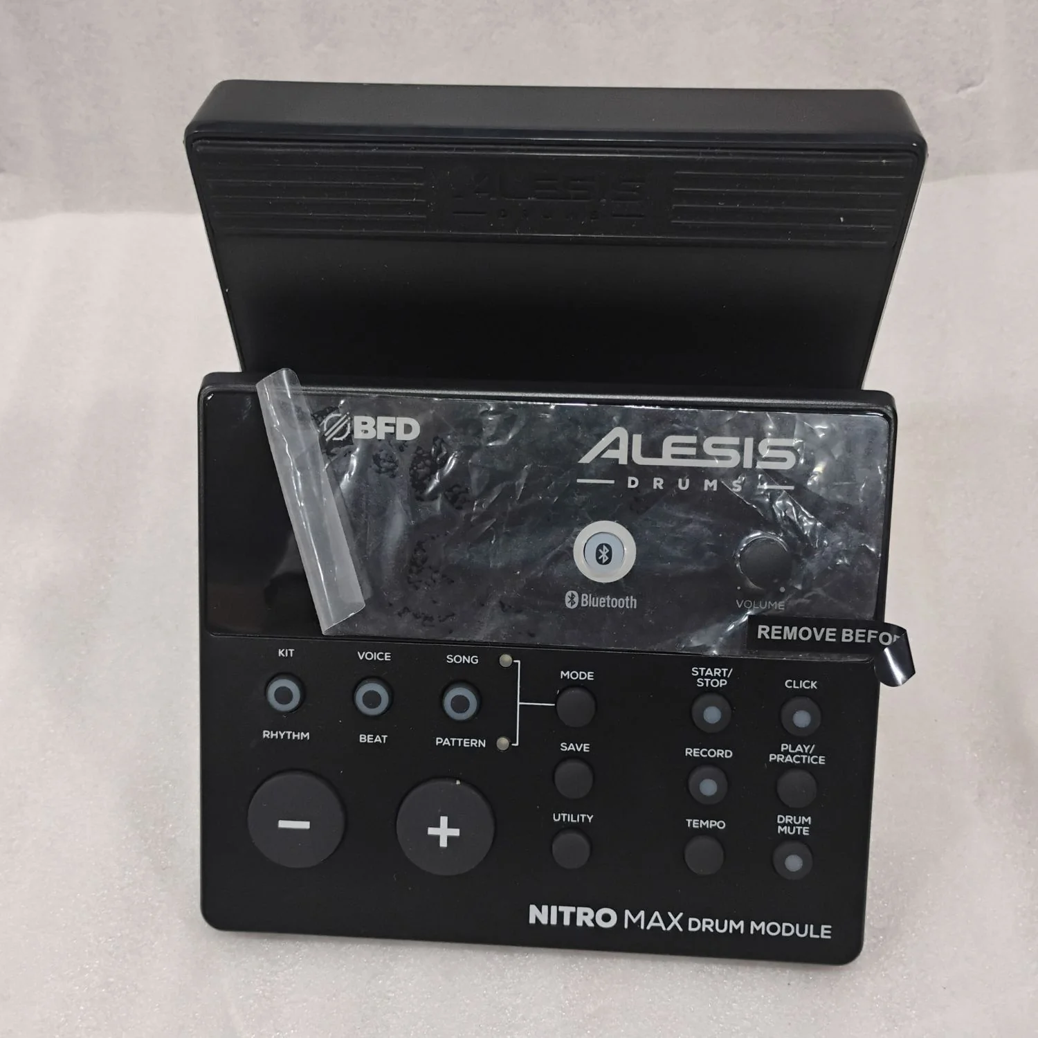 Alesis Nitro Max Kit Eight Piece Electronic Drum Kit with Mesh Heads and Bluetooth - Open Box - Image 74