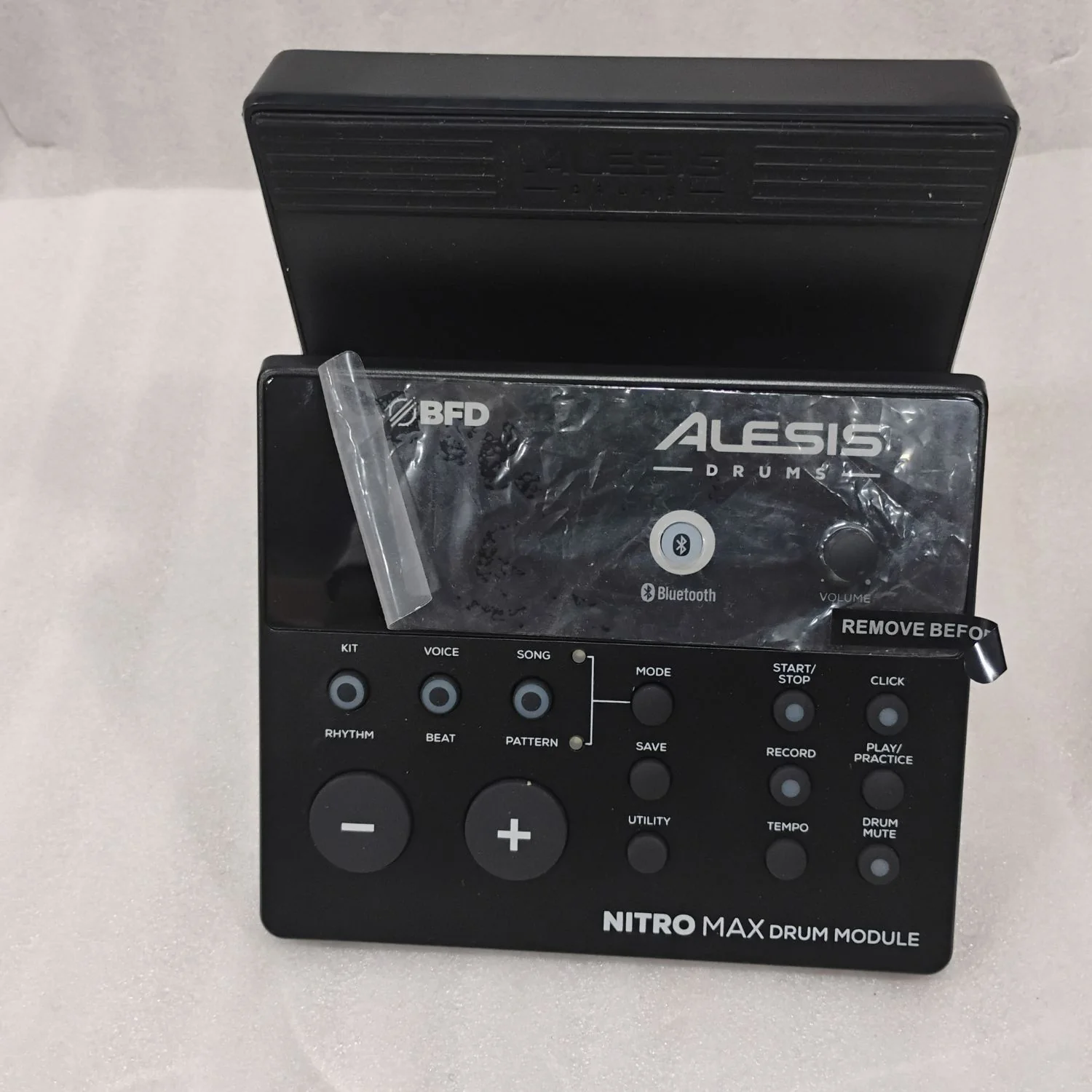 Alesis Nitro Max Kit Eight Piece Electronic Drum Kit with Mesh Heads and Bluetooth - Open Box - Image 89