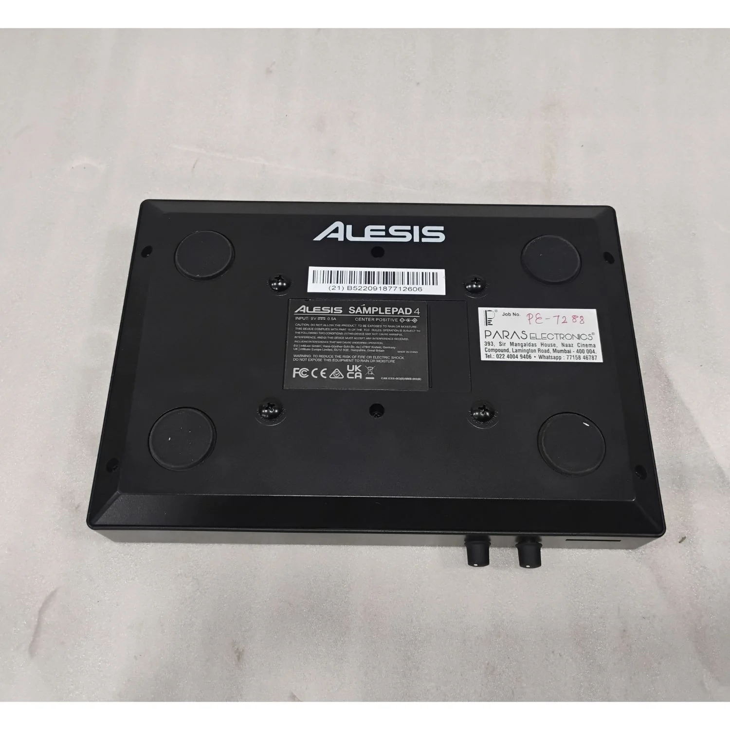 Alesis SamplePad 4 Compact Percussion Pad - Open Box - Image 6