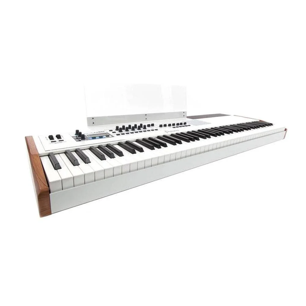 Arturia Keylab 88 MKII Controller Supreme Midi Keyboard with VC9 Software Bundle - White - Image 3