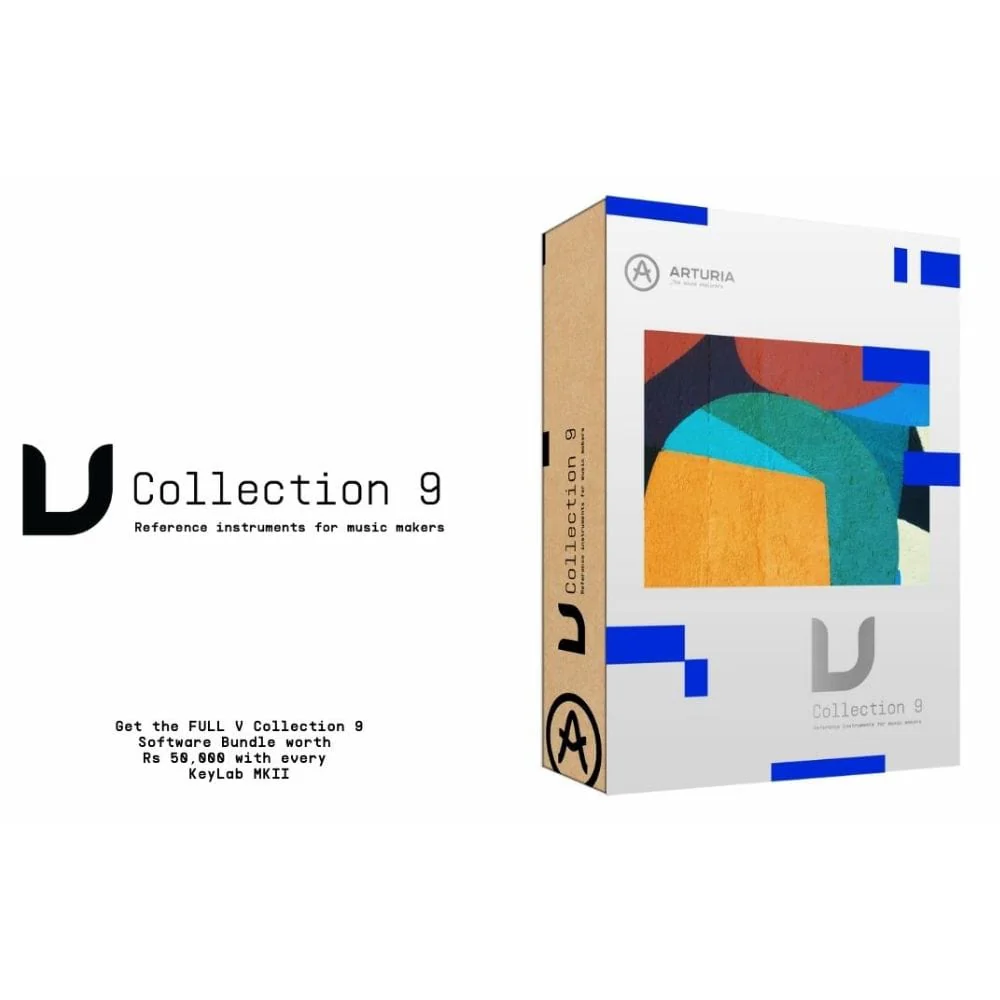 Arturia Keylab 88 MKII Controller Supreme Midi Keyboard with VC9 Software Bundle - White - Image 5