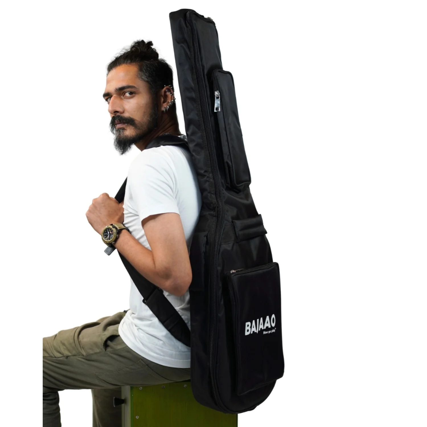 Bajaao Deluxe Electric Guitar Gigbag - 12mm - Image 7