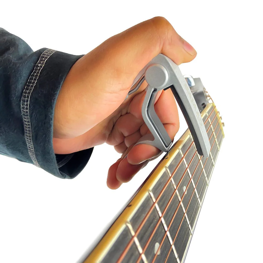 Bajaao Metal Capo For Guitar, Ukulele, Mandolin & Banjo - Open Box - Image 6