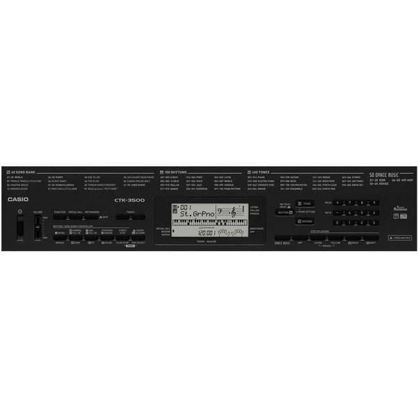 Casio CTK-3500 61 Key Portable Keyboard With Power Adapter, Gigbag, Cloth & Ebook - Image 3