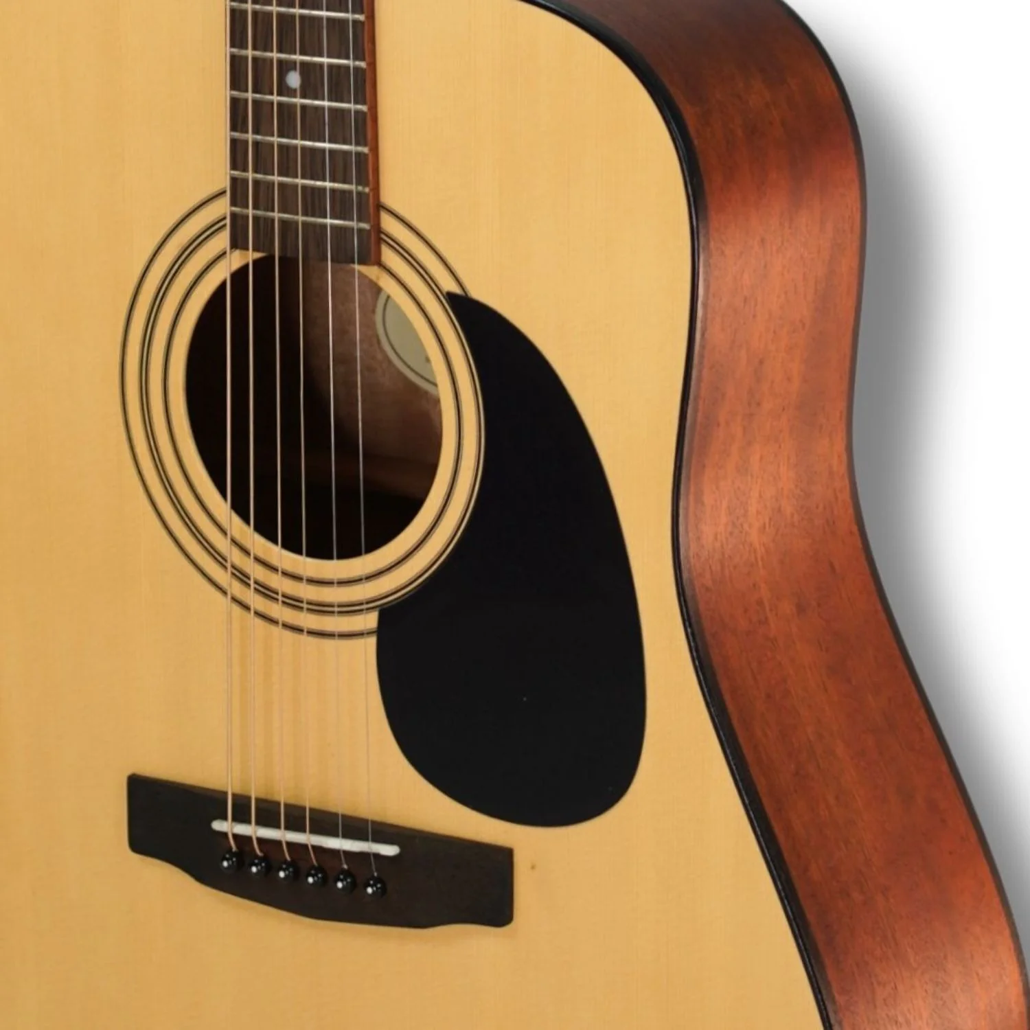 Cort AD300 6 String Acoustic Guitar - Image 8