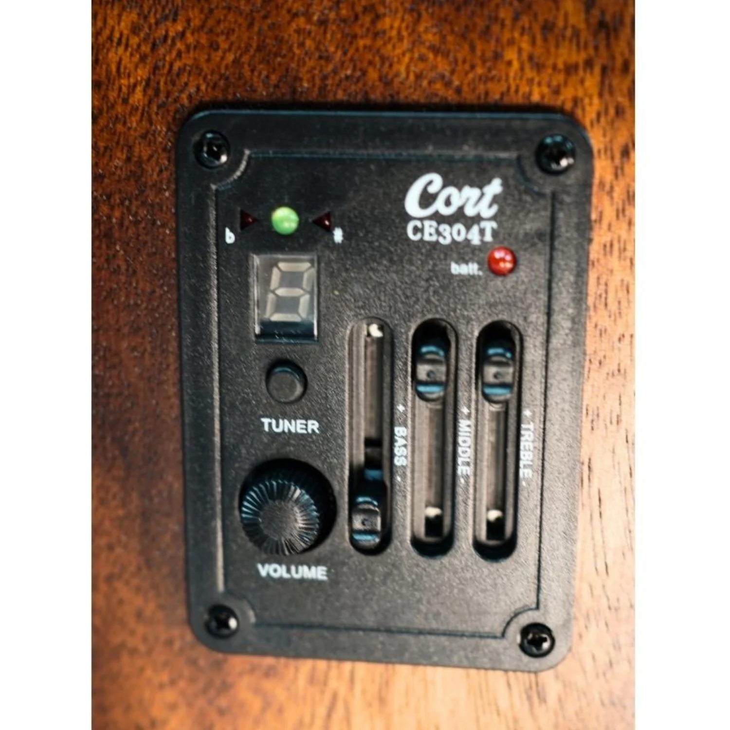 Cort AD300E 6 String Electro Acoustic Guitar - Open Box - Image 9