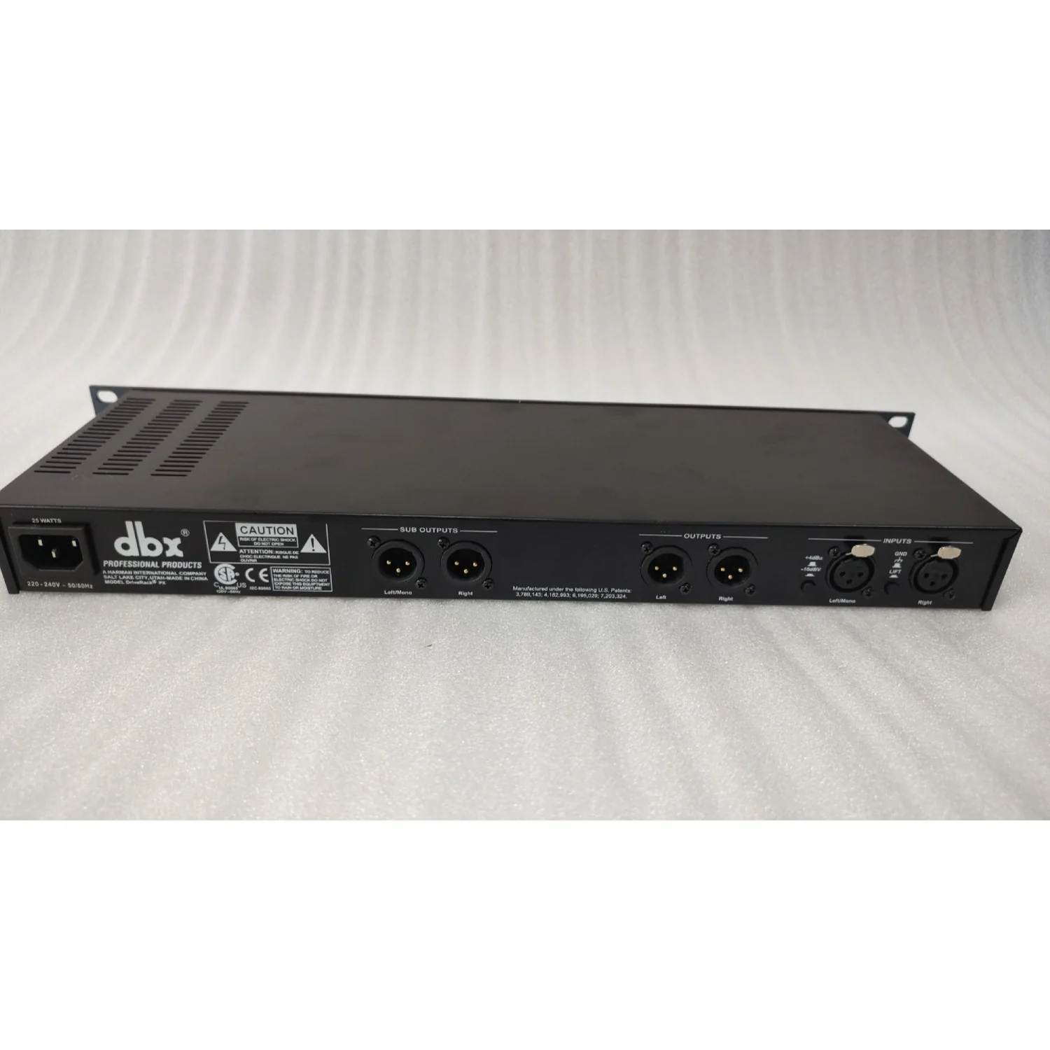 Dbx DriveRack PX Powered Speaker Optimizer - Open Box - Image 16
