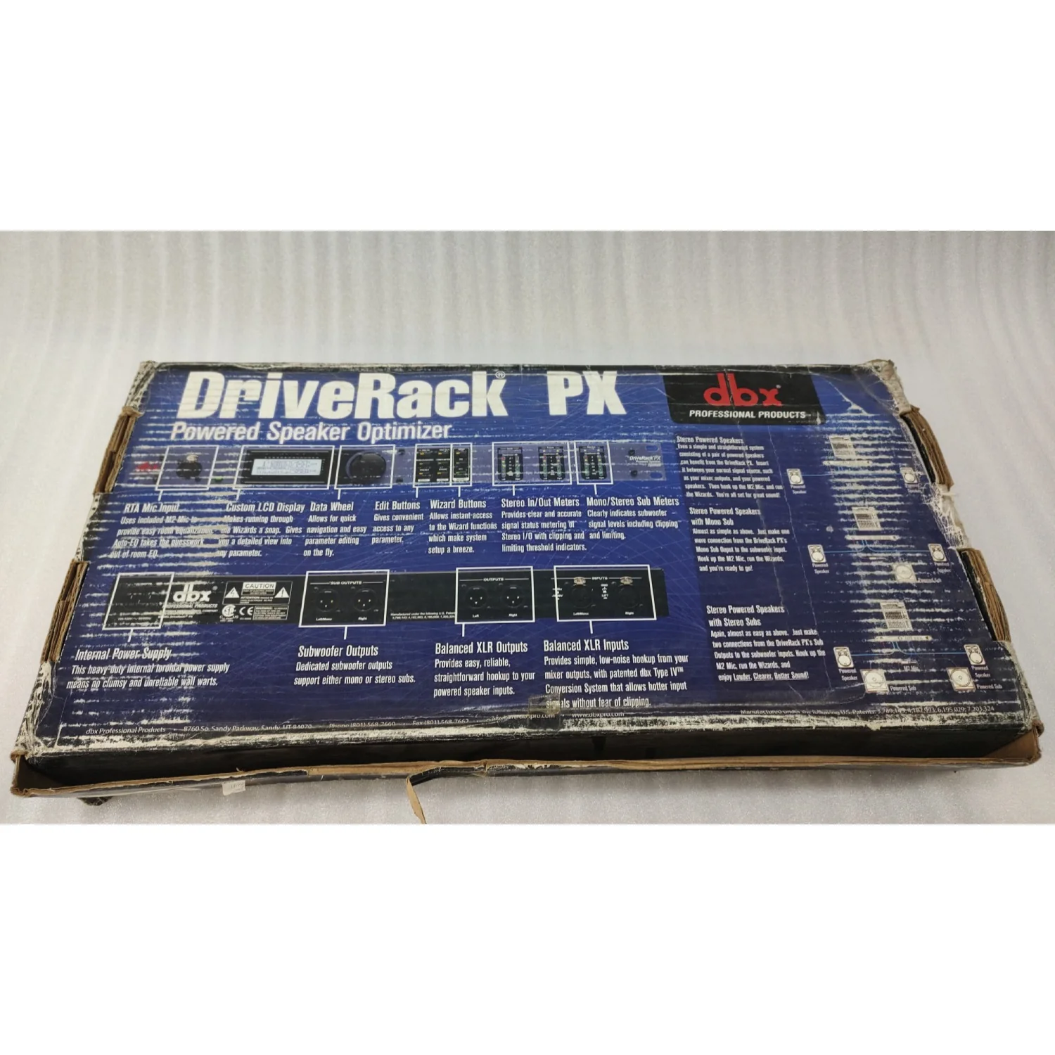 Dbx DriveRack PX Powered Speaker Optimizer - Open Box - Image 24