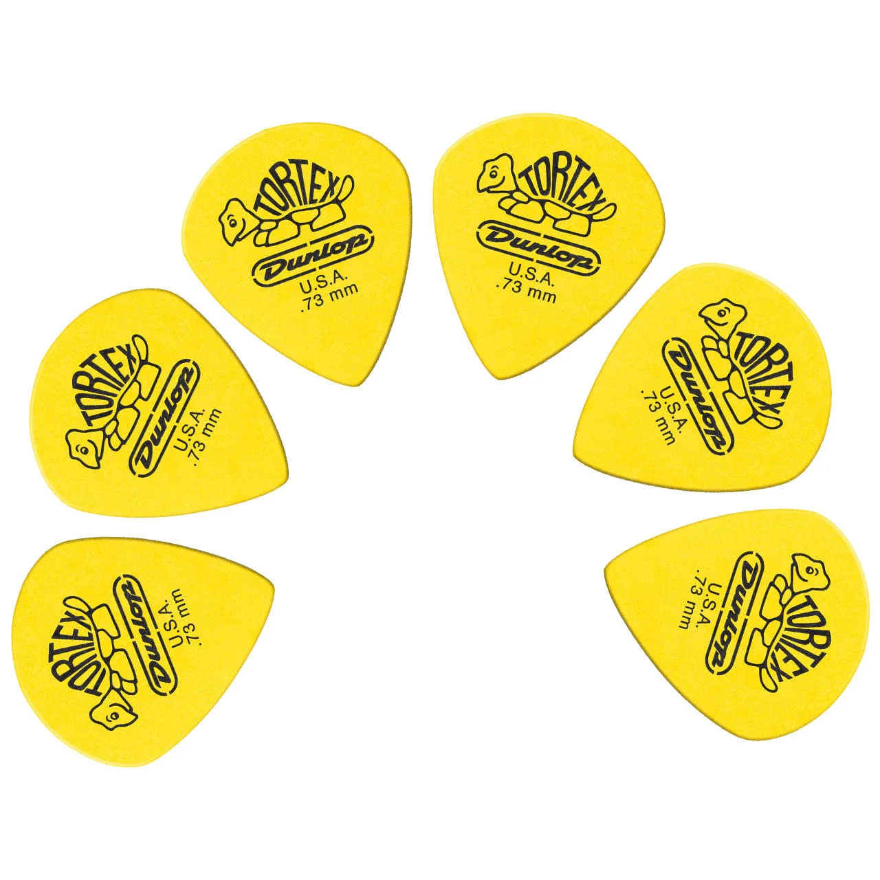 Dunlop 498P Tortex Jazz III XL Guitar Picks - Green - Pack of 12 - Image 3