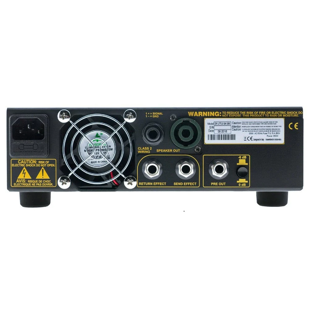 DV Mark DV Little 250 M Guitar Amplifier Head - Image 3