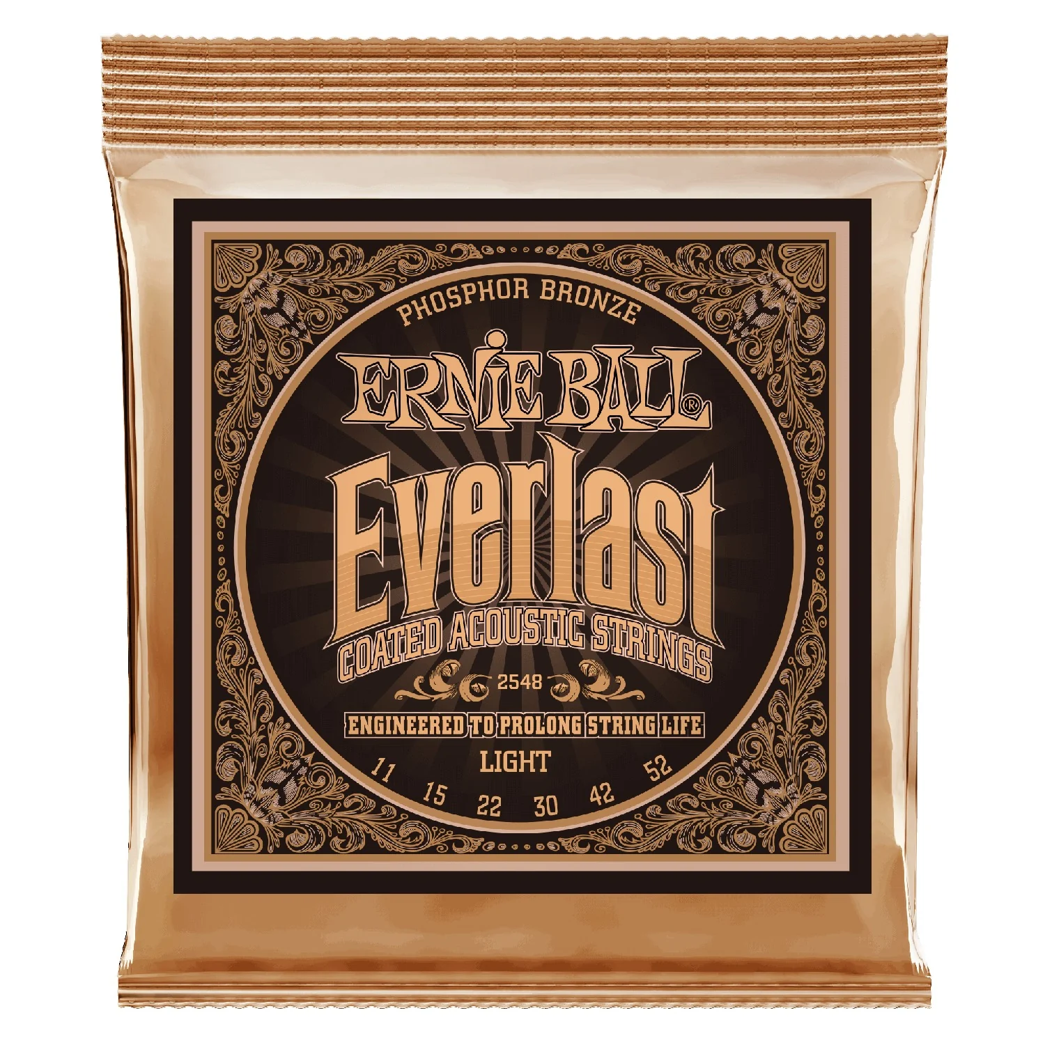 Ernie Ball Everlast Coated Phosphor Bronze Acoustic Guitar Strings - Image 3