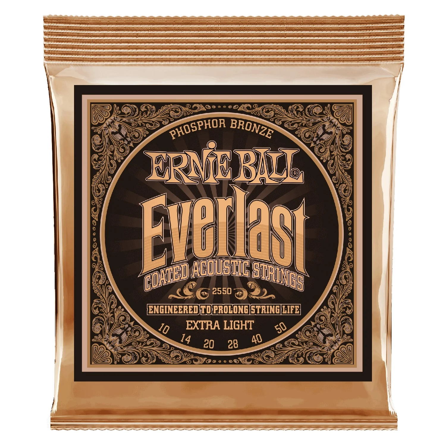 Ernie Ball Everlast Coated Phosphor Bronze Acoustic Guitar Strings - Image 5