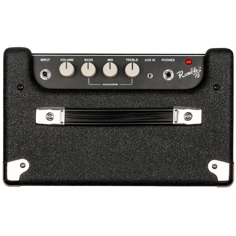 Fender Rumble 15 Watt V3 Combo Bass Guitar Amplifier - Image 4