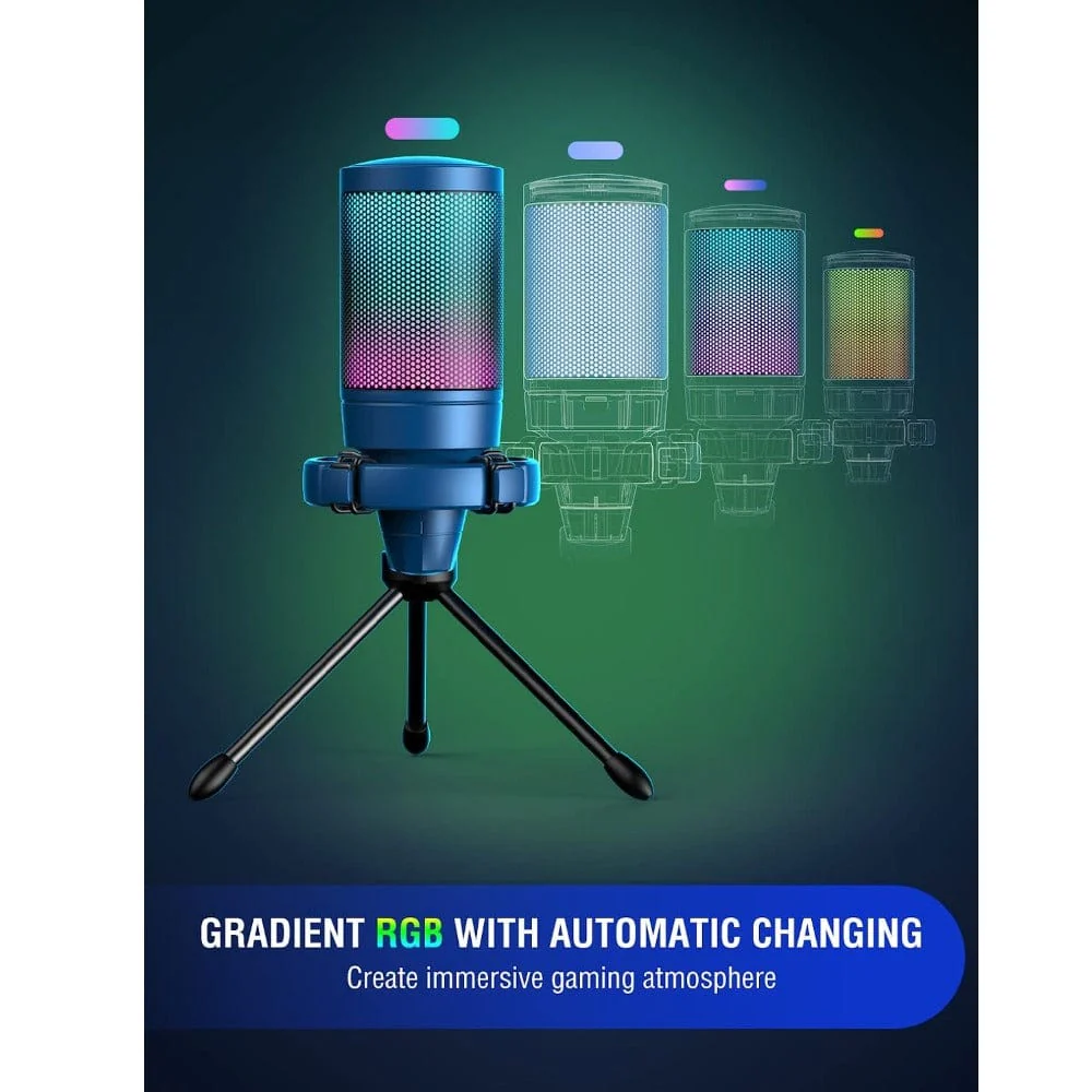 Fifine A6V USB Gaming Microphone - Image 4