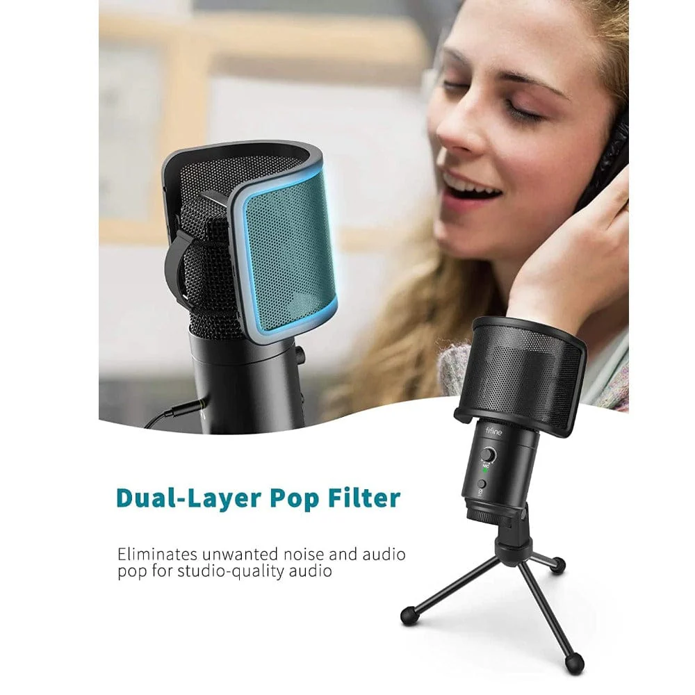 Fifine K683A USB-C Plug Desktop Condenser Microphone - Image 4