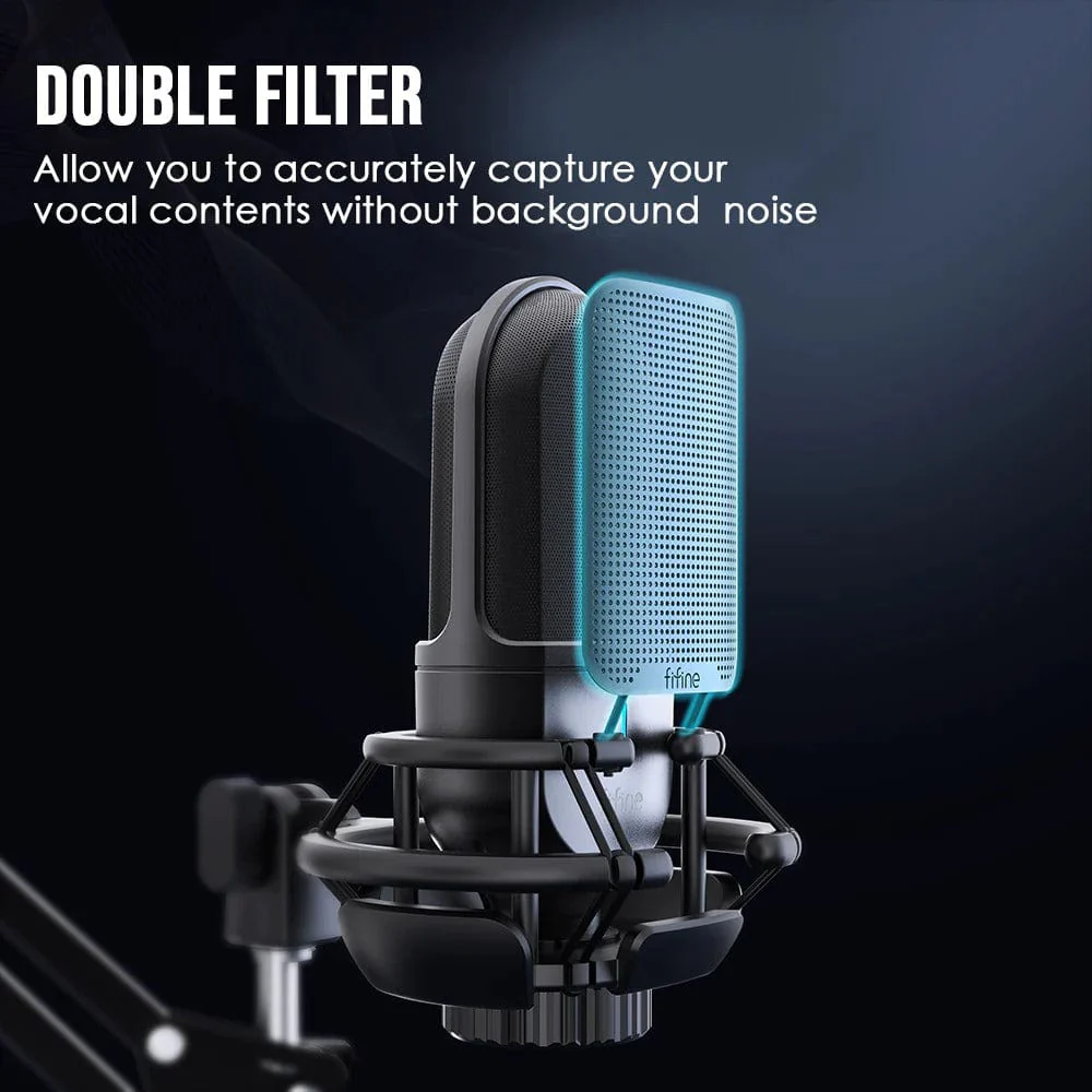Fifine K726-XLR Electret Condenser Microphone - Image 8