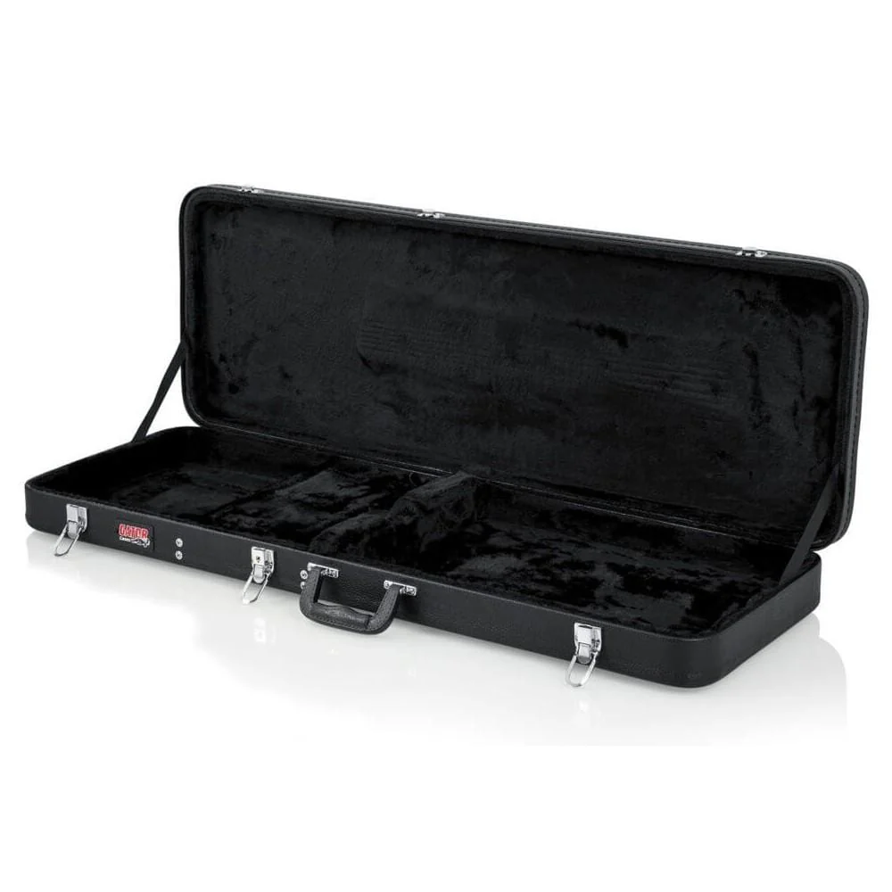 Gator GWE-ELEC Hard Shell Wood Electric Guitar Case- Black - Image 4