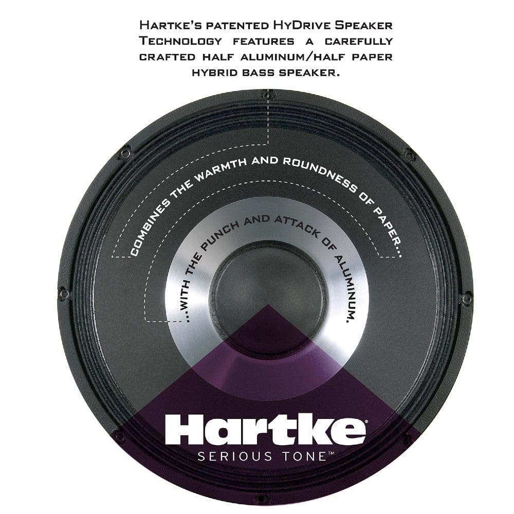 Hartke HD15 1x6.5" 15-Watt Combo Bass Guitar Amplifier - Open Box - Image 4