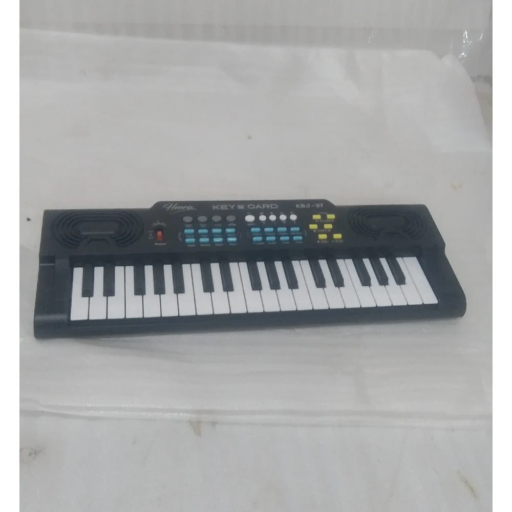 Henrix KBJ-37 37 Key Junior Keyboard with Microphone - Open Box B Stock - Image 22