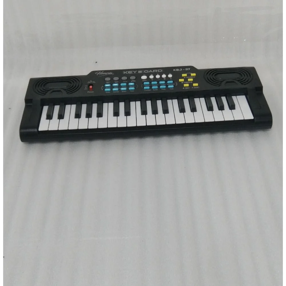 Henrix KBJ-37 37 Key Junior Keyboard with Microphone - Open Box B Stock - Image 6