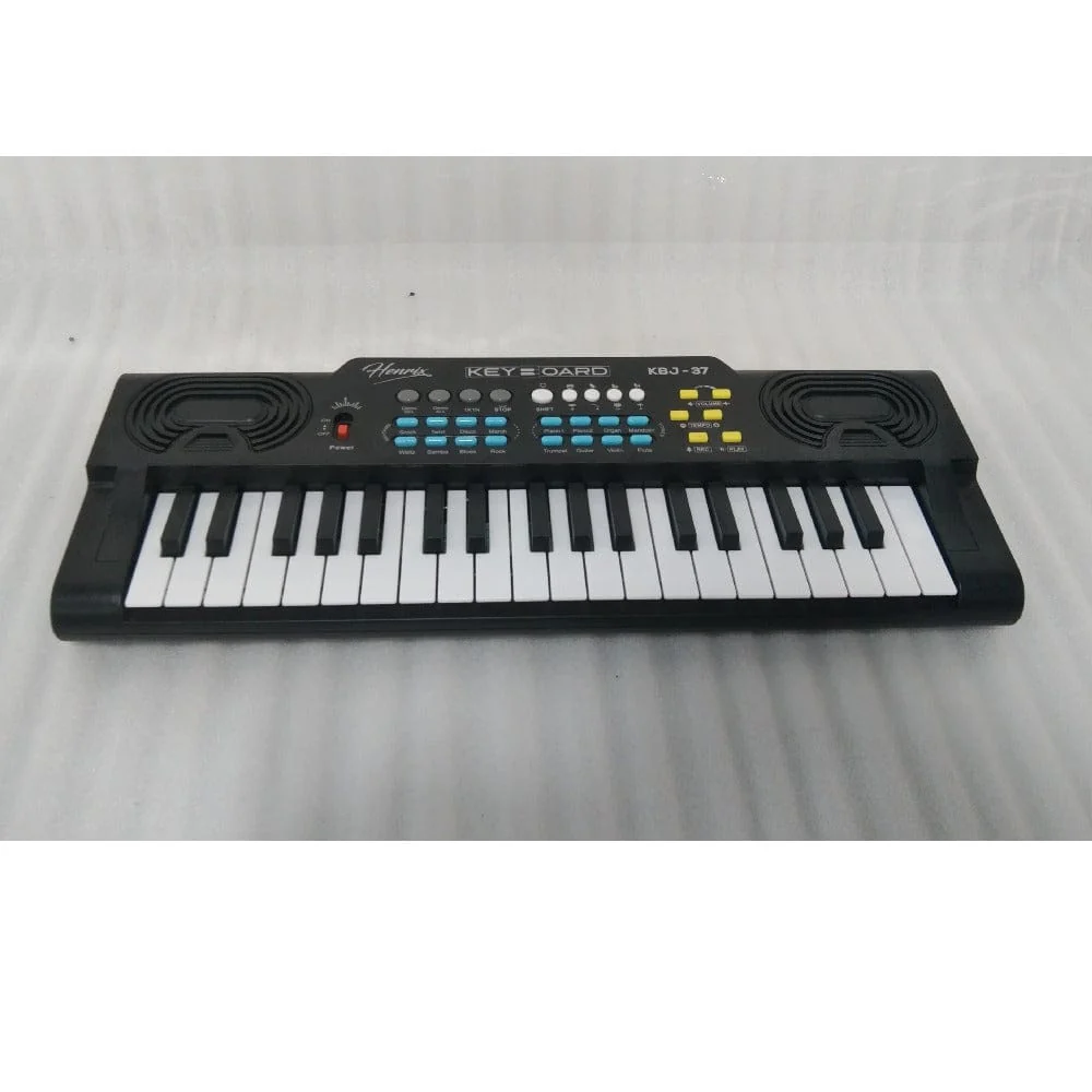 Henrix KBJ-37 37 Key Junior Keyboard with Microphone - Open Box B Stock - Image 9