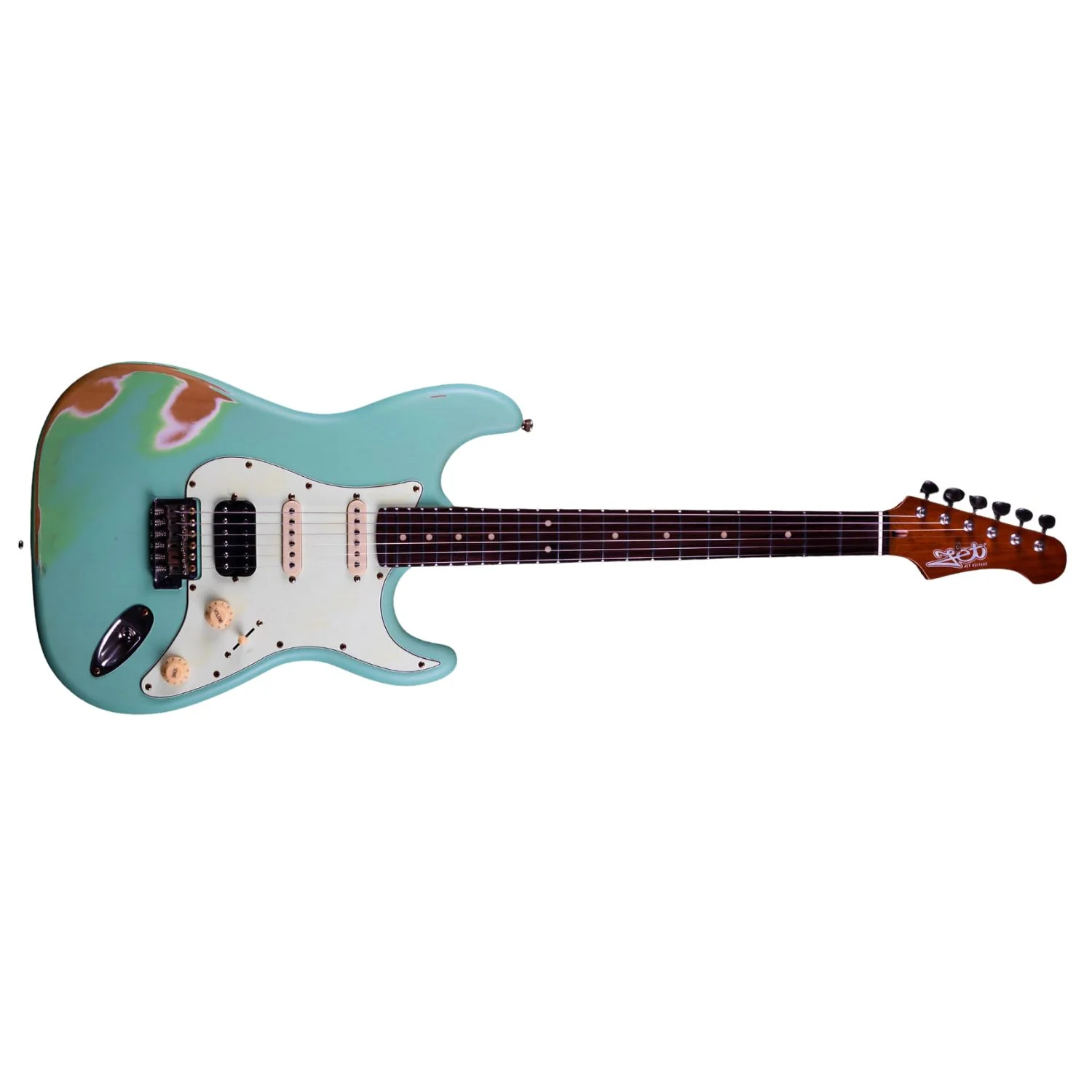 Jet JS-400 Relic 6 String Electric Guitar - Image 6