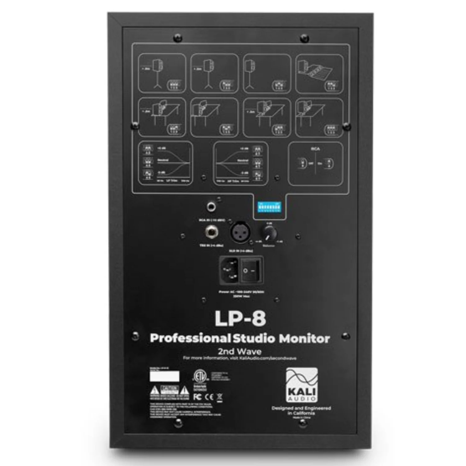 Kali Audio LP-8 2nd Wave Lone Pine Series 8" Active Studio Monitor - Single - Image 6