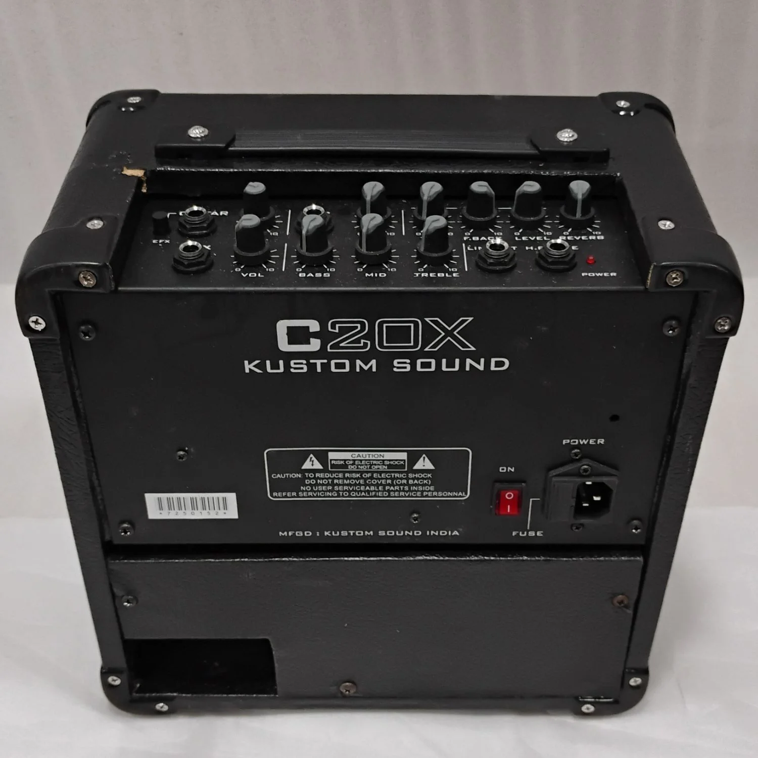 Kustom Sound Cube 20X Guitar Amplifier - Open Box B Stock - Image 5
