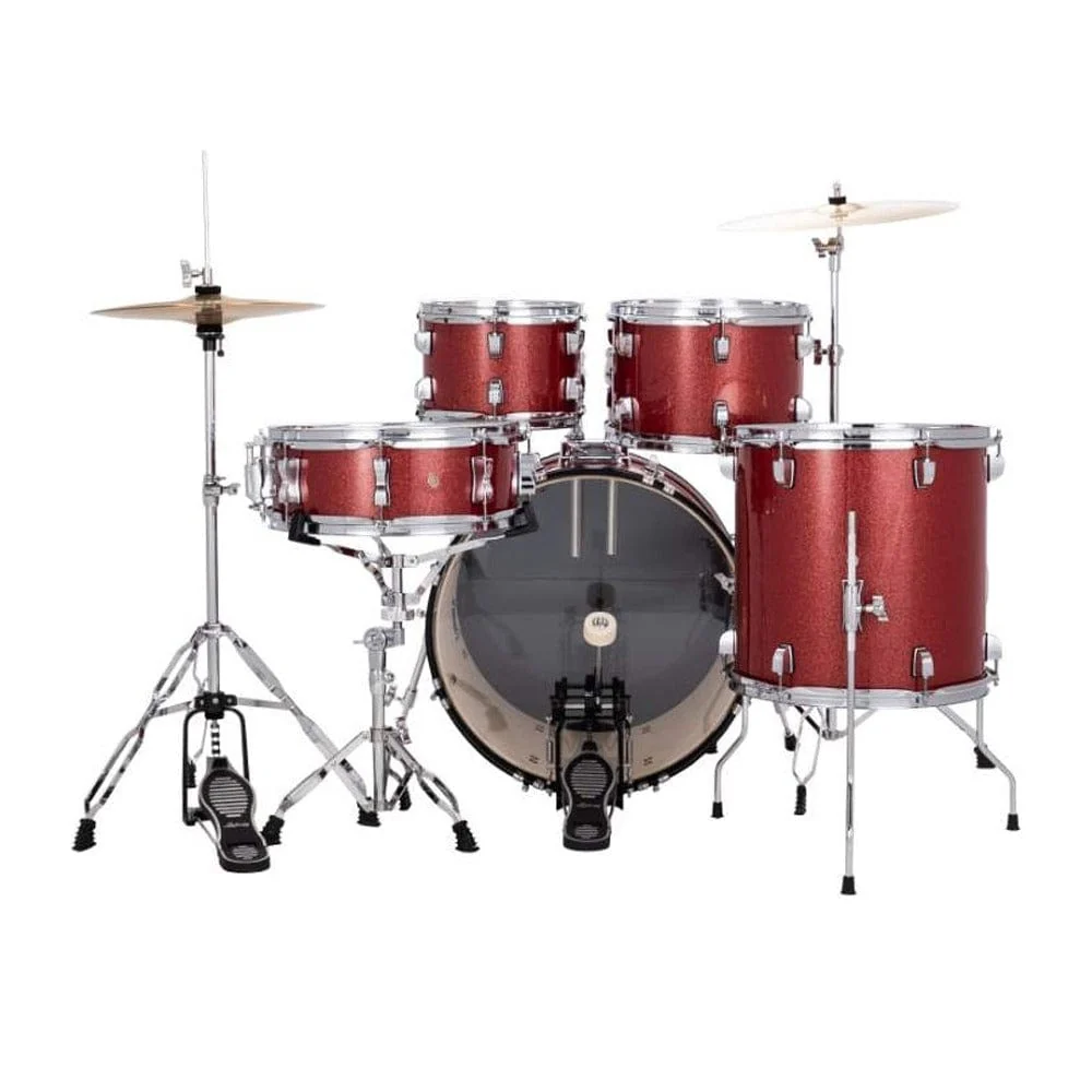 Ludwig Accent Drive 5 Piece Acoustic Drum Kit with Hardware, Cymbals & Drum Throne - Image 20