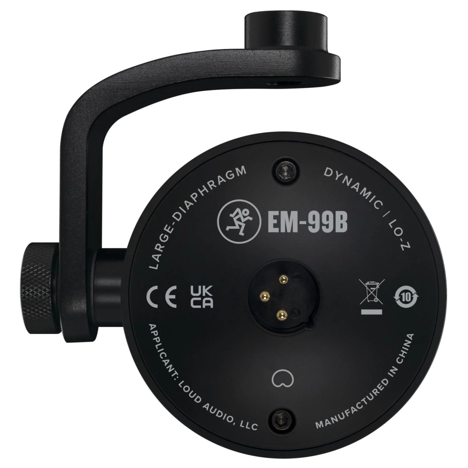 Mackie EM-99B Dynamic Broadcast Microphone - Image 3