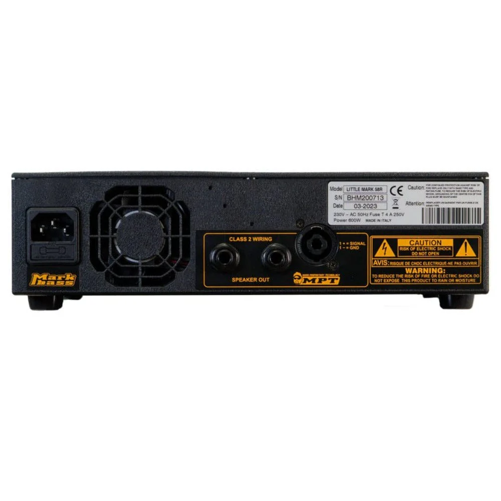 Mark Bass Little Mark 58R Bass Amplifier Head - Image 3