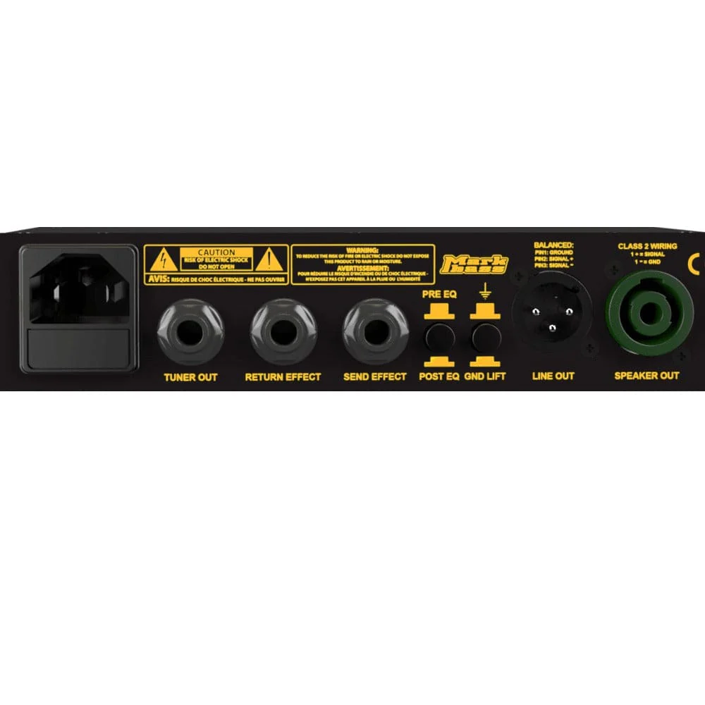 MarkBass Nano Mark 300 Bass Amp Head - Image 5