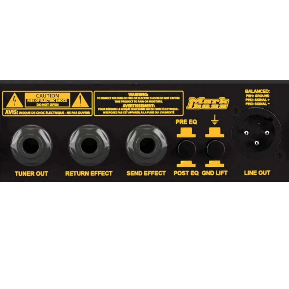 MarkBass Nano Mark 300 Bass Amp Head - Image 6