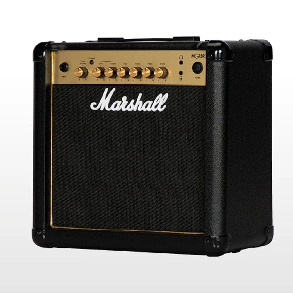 Marshall MG-15GR Gold Series 15-Watts Combo Guitar Amplifier with Reverb - Image 5