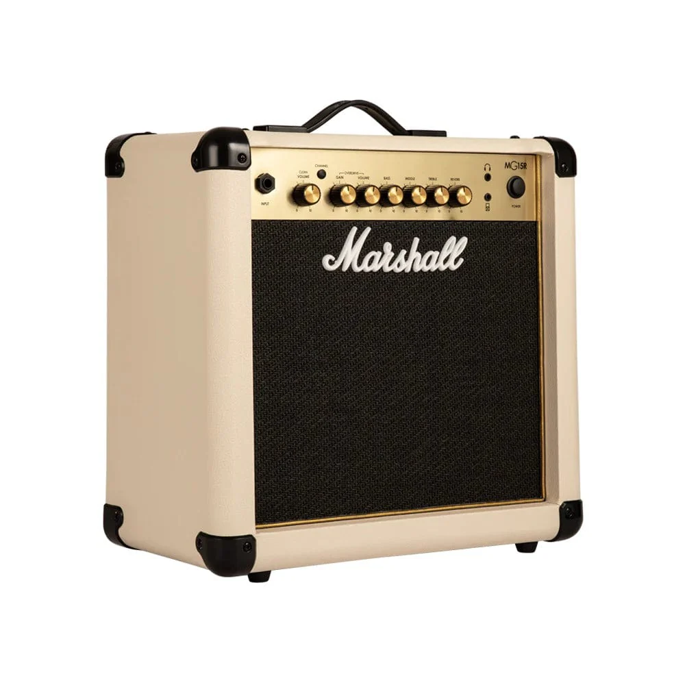 Marshall MG-15GR Gold Series 15-Watts Combo Guitar Amplifier with Reverb - Image 9
