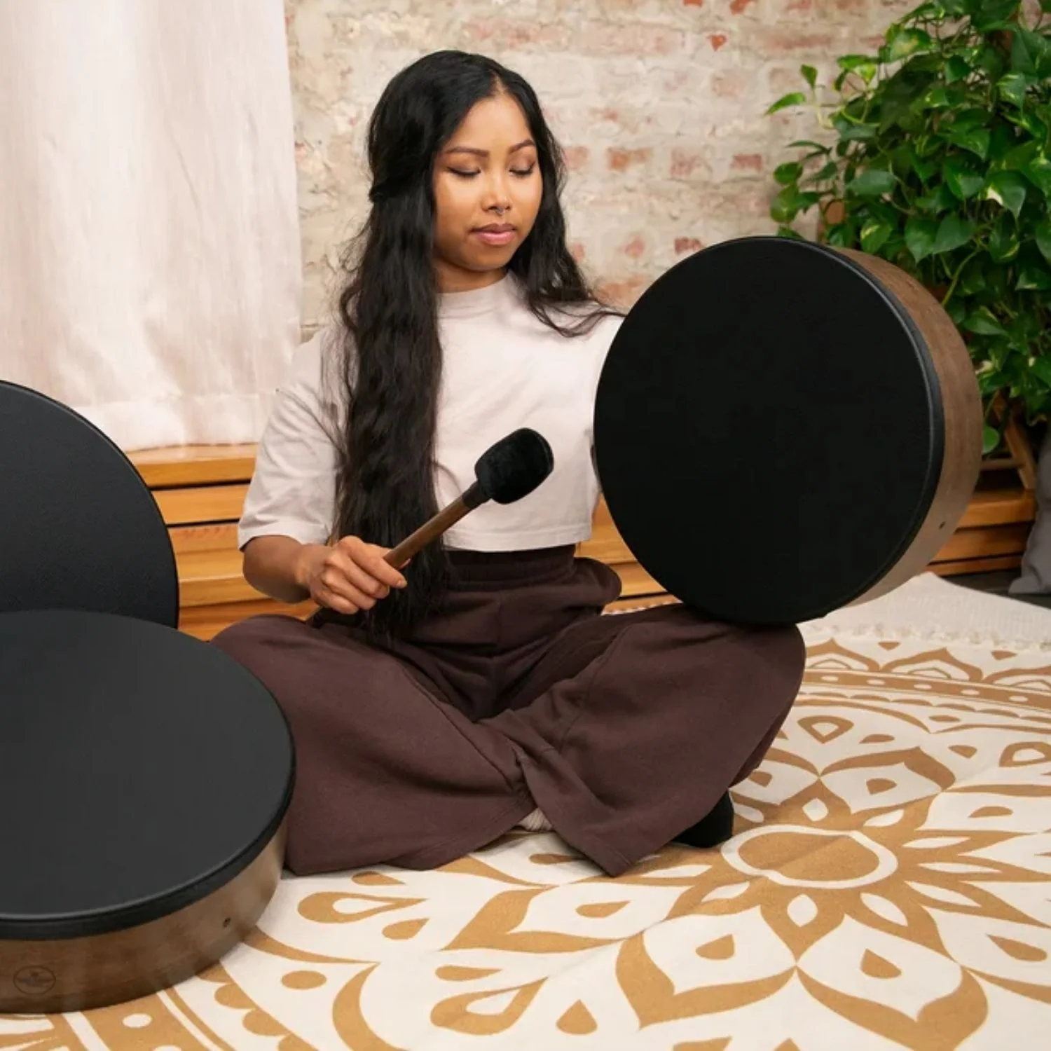 Meinl Sonic Energy BD14WB-NH 14" Bodhran Drum Napa Head - Image 5