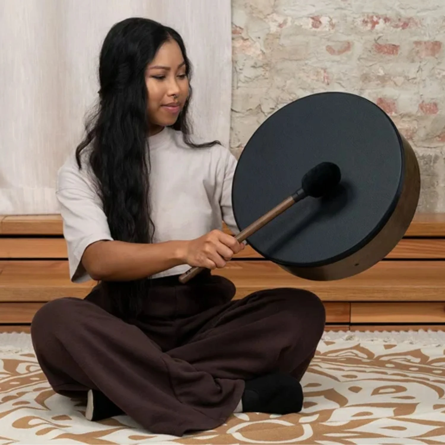 Meinl Sonic Energy BD14WB-NH 14" Bodhran Drum Napa Head - Image 8