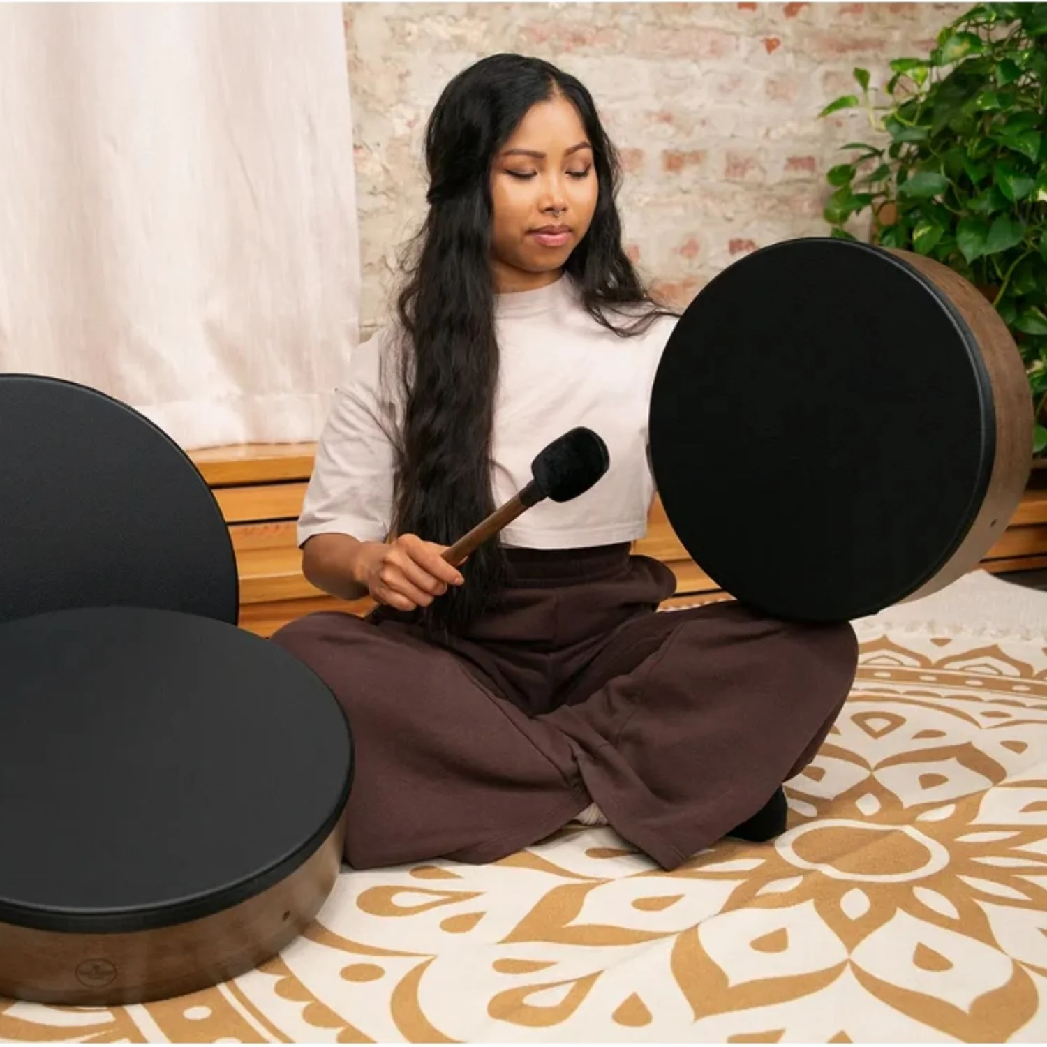 Meinl Sonic Energy BD18WB-NH 18" Bodhran Drum Napa Head - Image 5