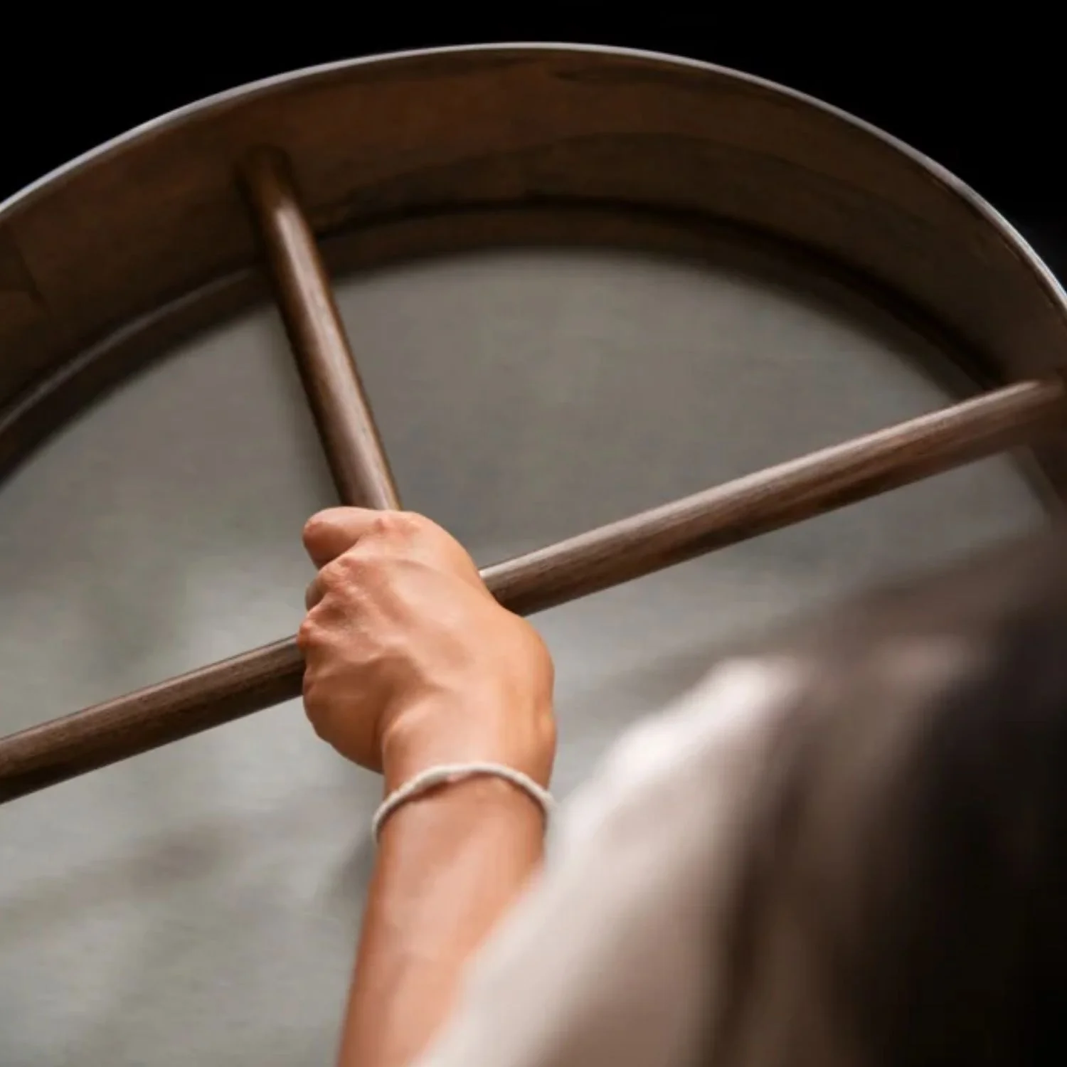 Meinl Sonic Energy BD18WB-NH 18" Bodhran Drum Napa Head - Image 6